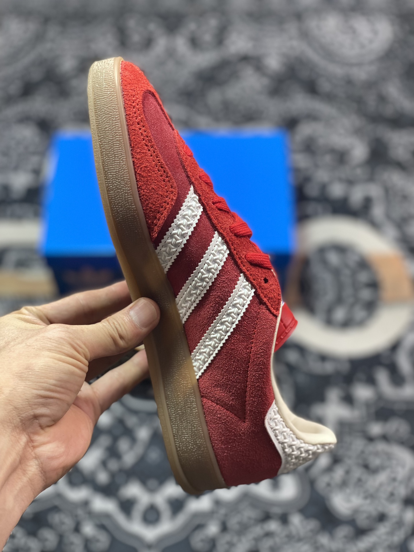 Cs版 adidas Originals Gazelle INdoor 三叶草休闲防滑耐磨低帮板鞋 IF1808