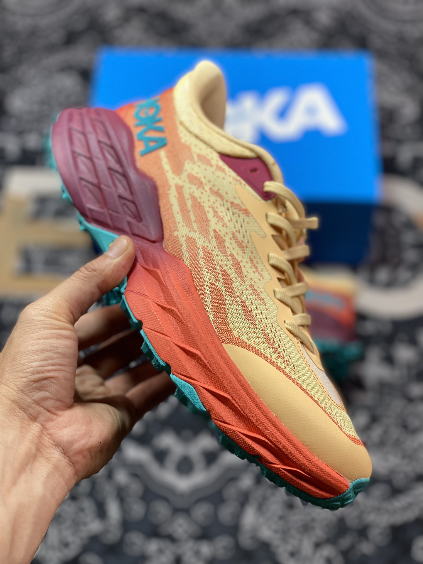 HOKA ONE ONE Speedgoat 5 户外越野跑步鞋 飞速羚羊5系列 1123157/IFLM