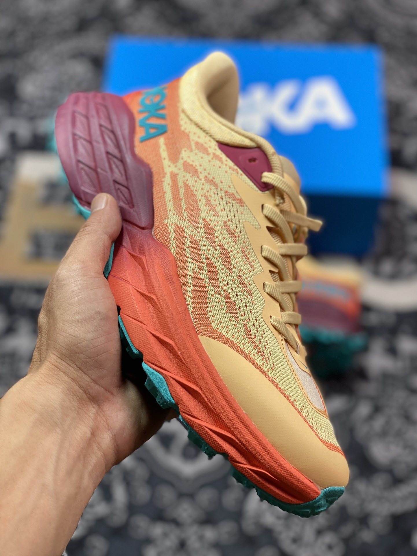 HOKA ONE ONE Speedgoat 5 户外越野跑步鞋 飞速羚羊5系列 1123157/IFLM