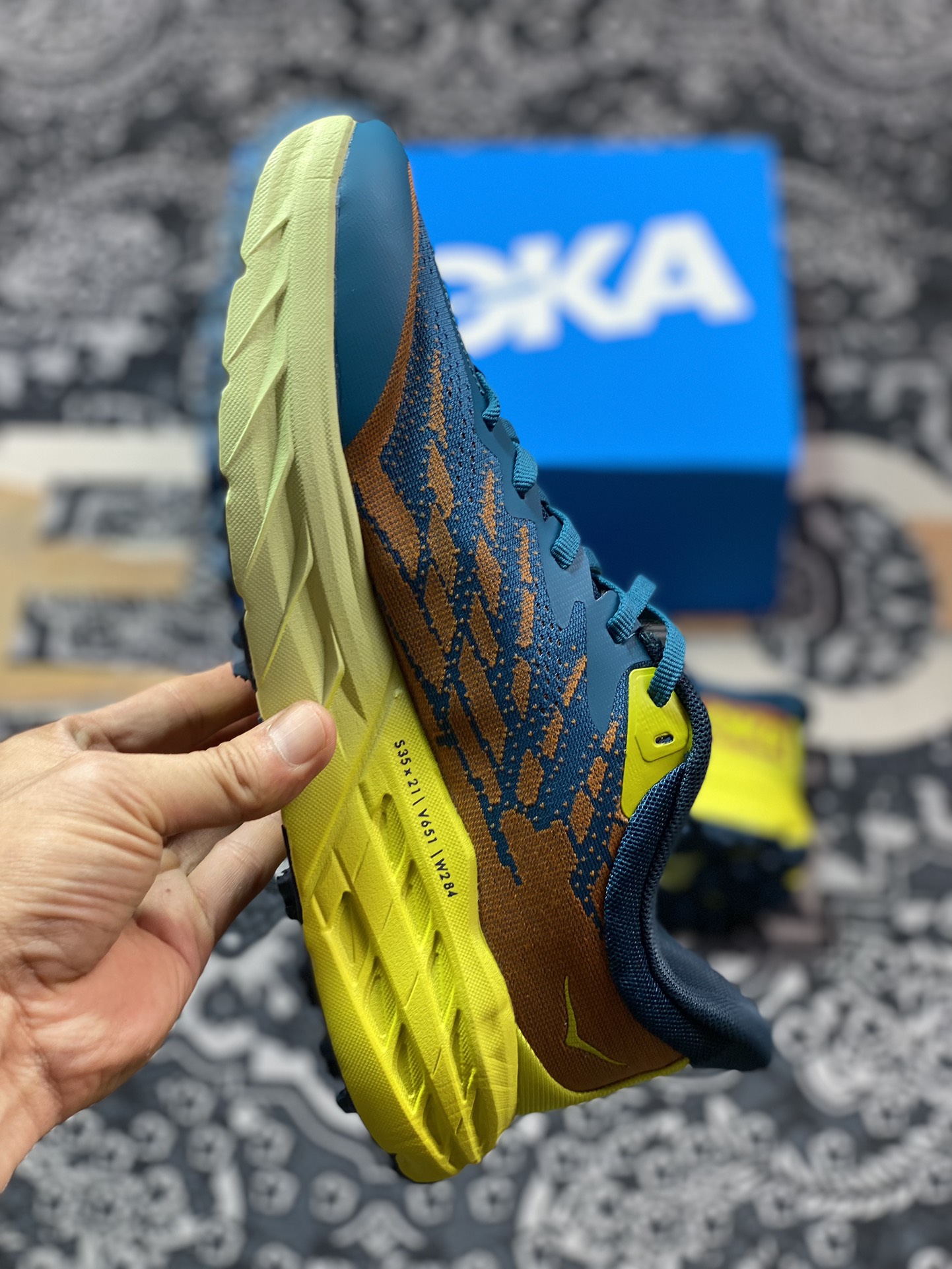 HOKA ONE ONE Speedgoat 5 户外越野跑步鞋 飞速羚羊5系列 1123157/BCEP