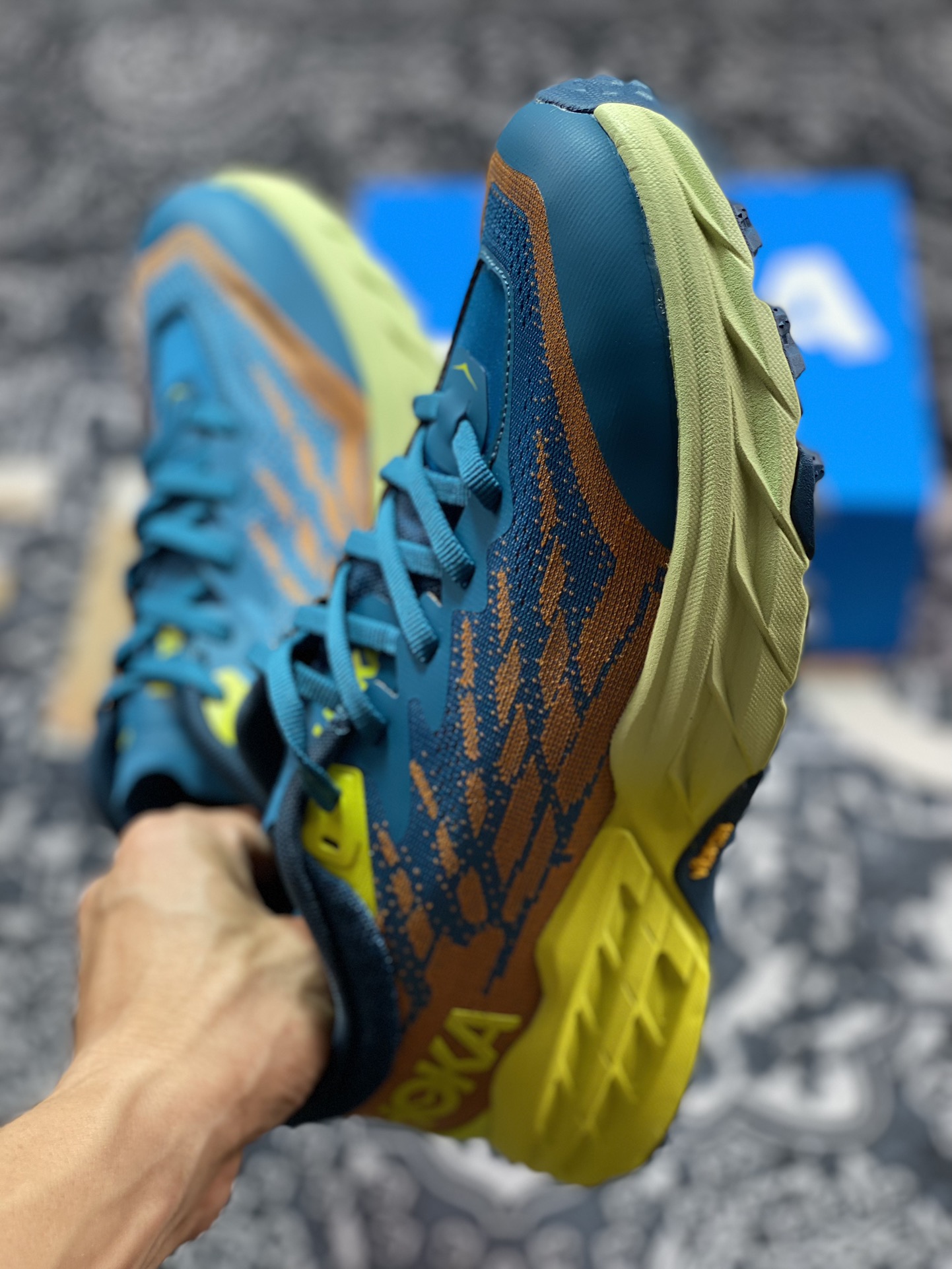 HOKA ONE ONE Speedgoat 5 户外越野跑步鞋 飞速羚羊5系列 1123157/BCEP