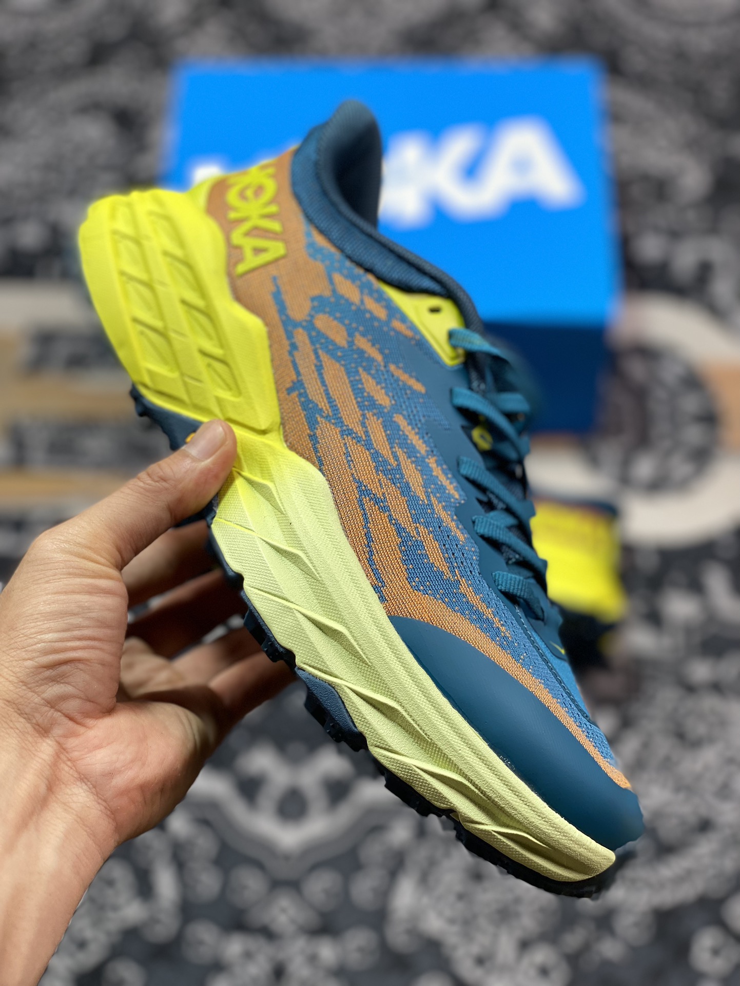 HOKA ONE ONE Speedgoat 5 户外越野跑步鞋 飞速羚羊5系列 1123157/BCEP