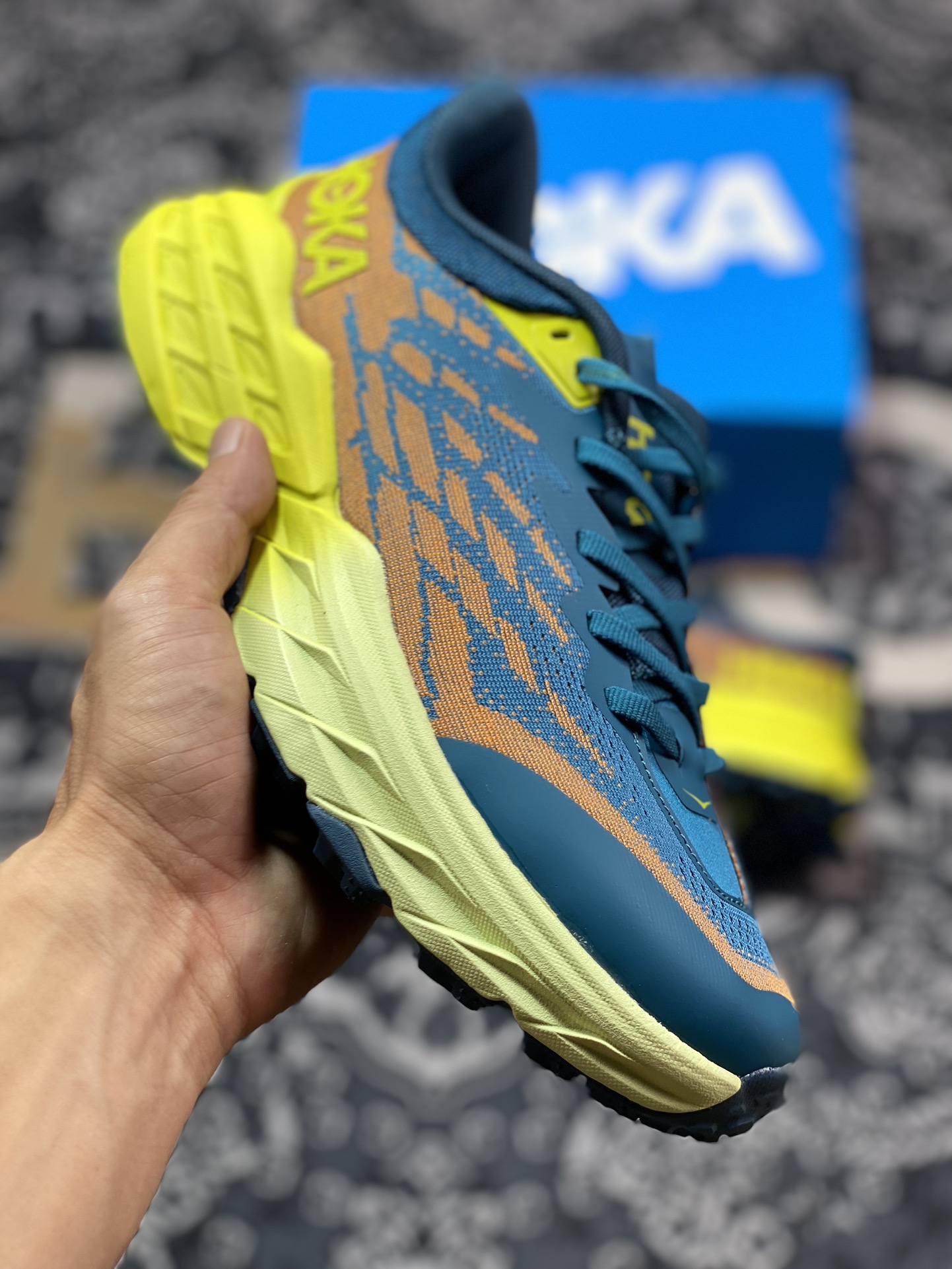 HOKA ONE ONE Speedgoat 5 户外越野跑步鞋 飞速羚羊5系列 1123157/BCEP