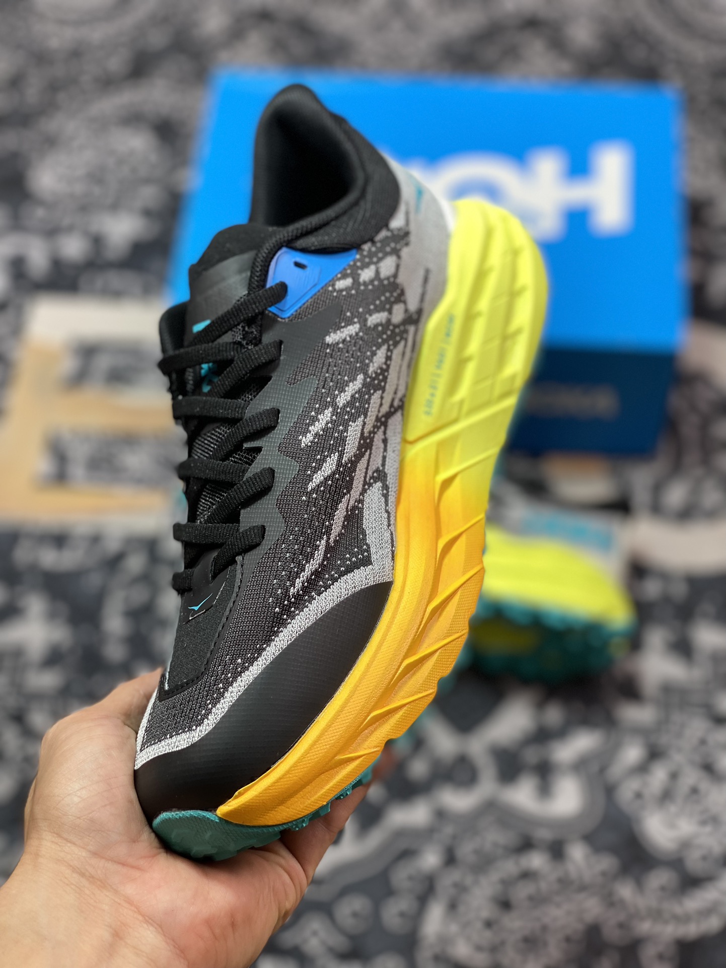 HOKA ONE ONE Speedgoat 5 户外越野跑步鞋 飞速羚羊5系列 1123157/BEPR尺