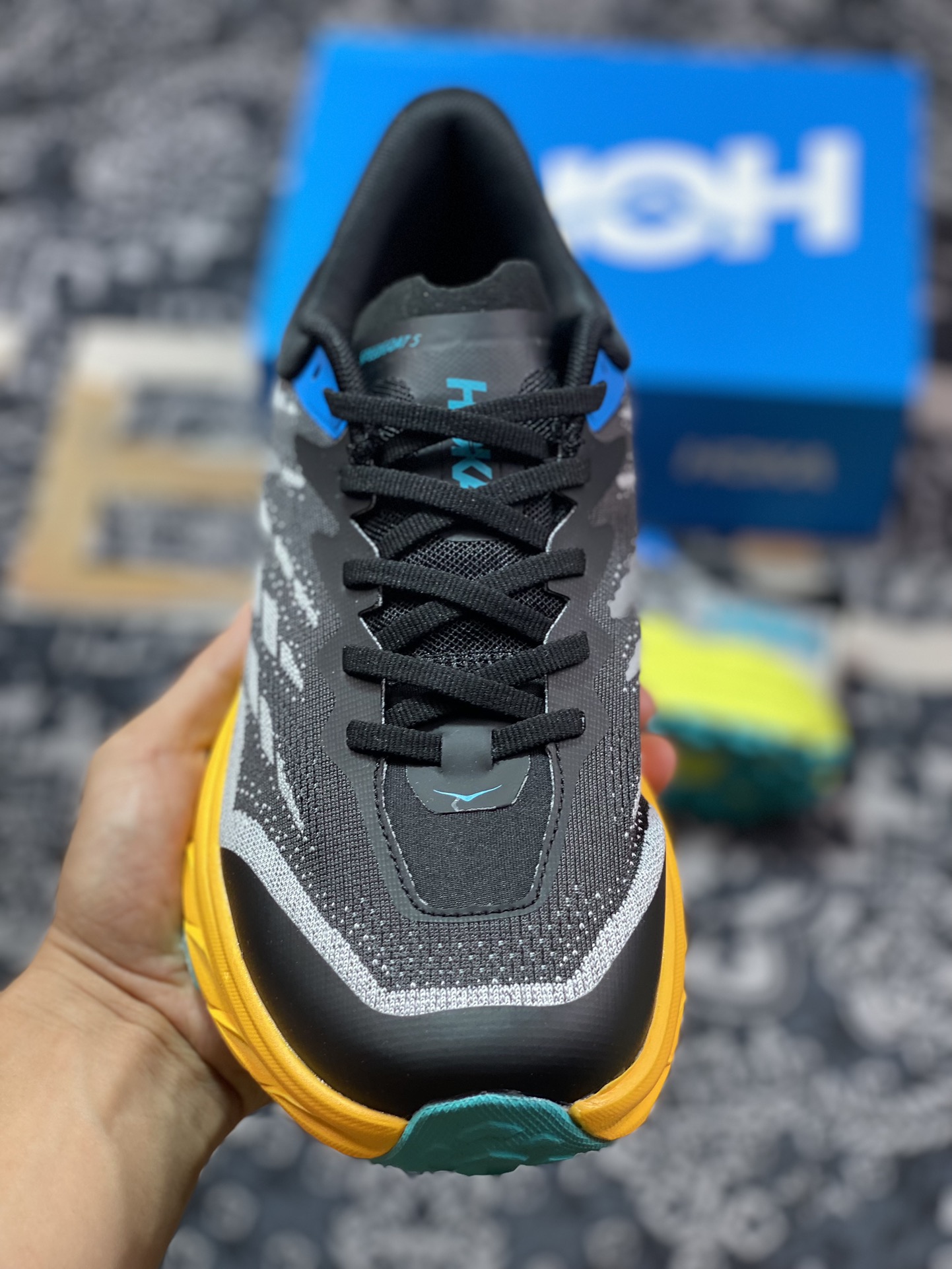 HOKA ONE ONE Speedgoat 5 户外越野跑步鞋 飞速羚羊5系列 1123157/BEPR尺