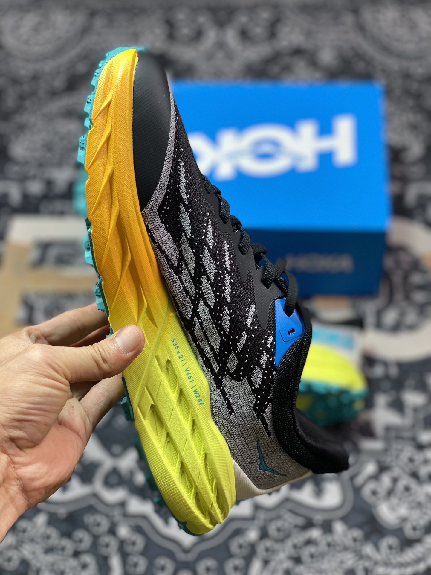 HOKA ONE ONE Speedgoat 5 户外越野跑步鞋 飞速羚羊5系列 1123157/BEPR尺