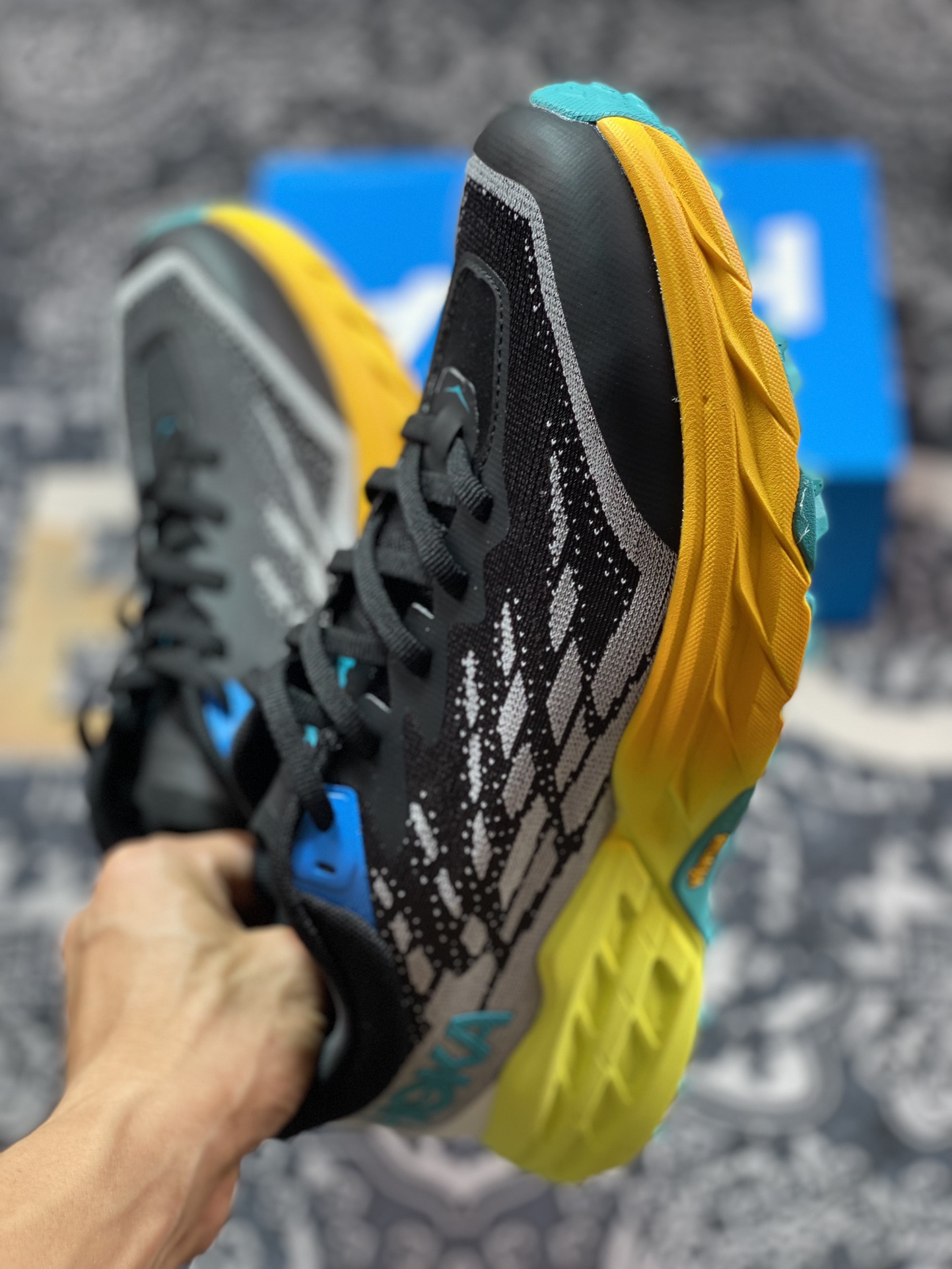 HOKA ONE ONE Speedgoat 5 户外越野跑步鞋 飞速羚羊5系列 1123157/BEPR尺