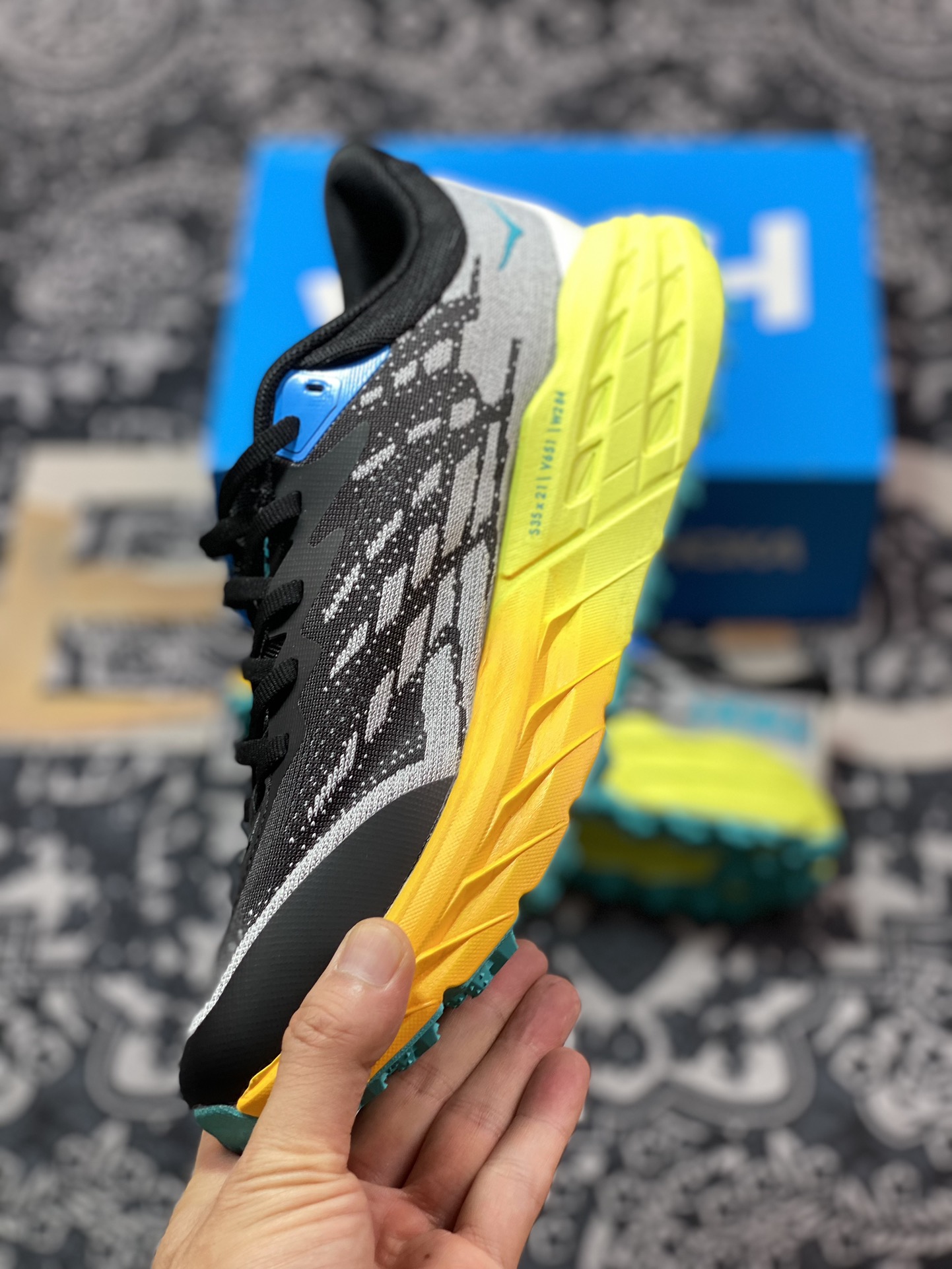 HOKA ONE ONE Speedgoat 5 户外越野跑步鞋 飞速羚羊5系列 1123157/BEPR尺