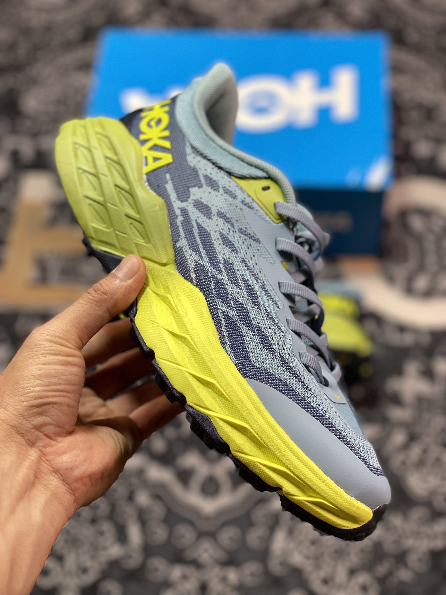 HOKA ONE ONE Speedgoat 5 户外越野跑步鞋 飞速羚羊5系列 1123159/SBDCT