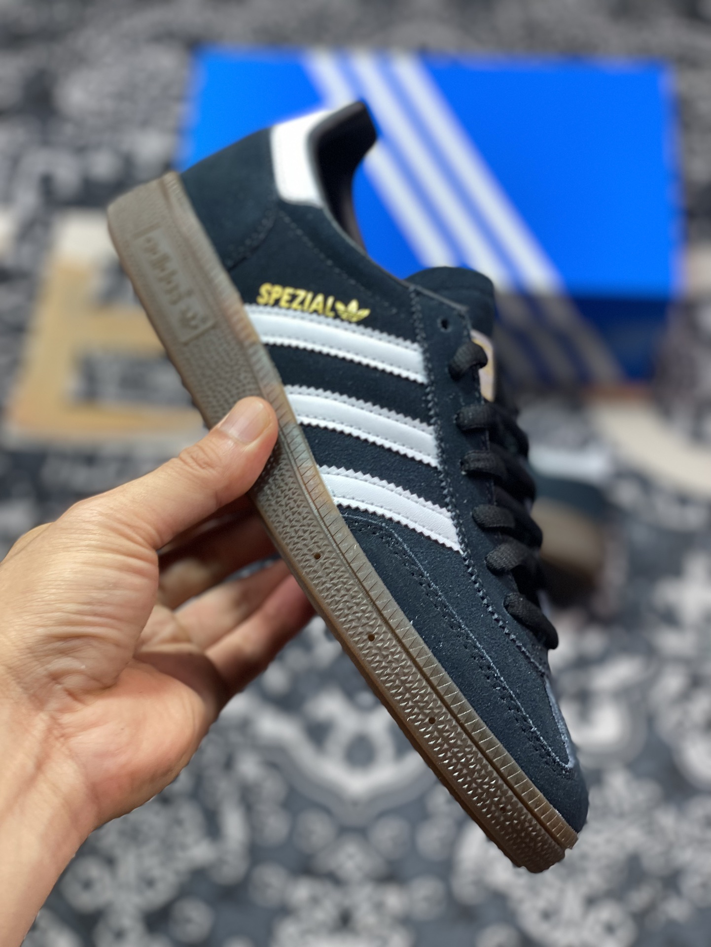 优选 S2 adidas originals Samba Handball Spezial 黑白 DB3021