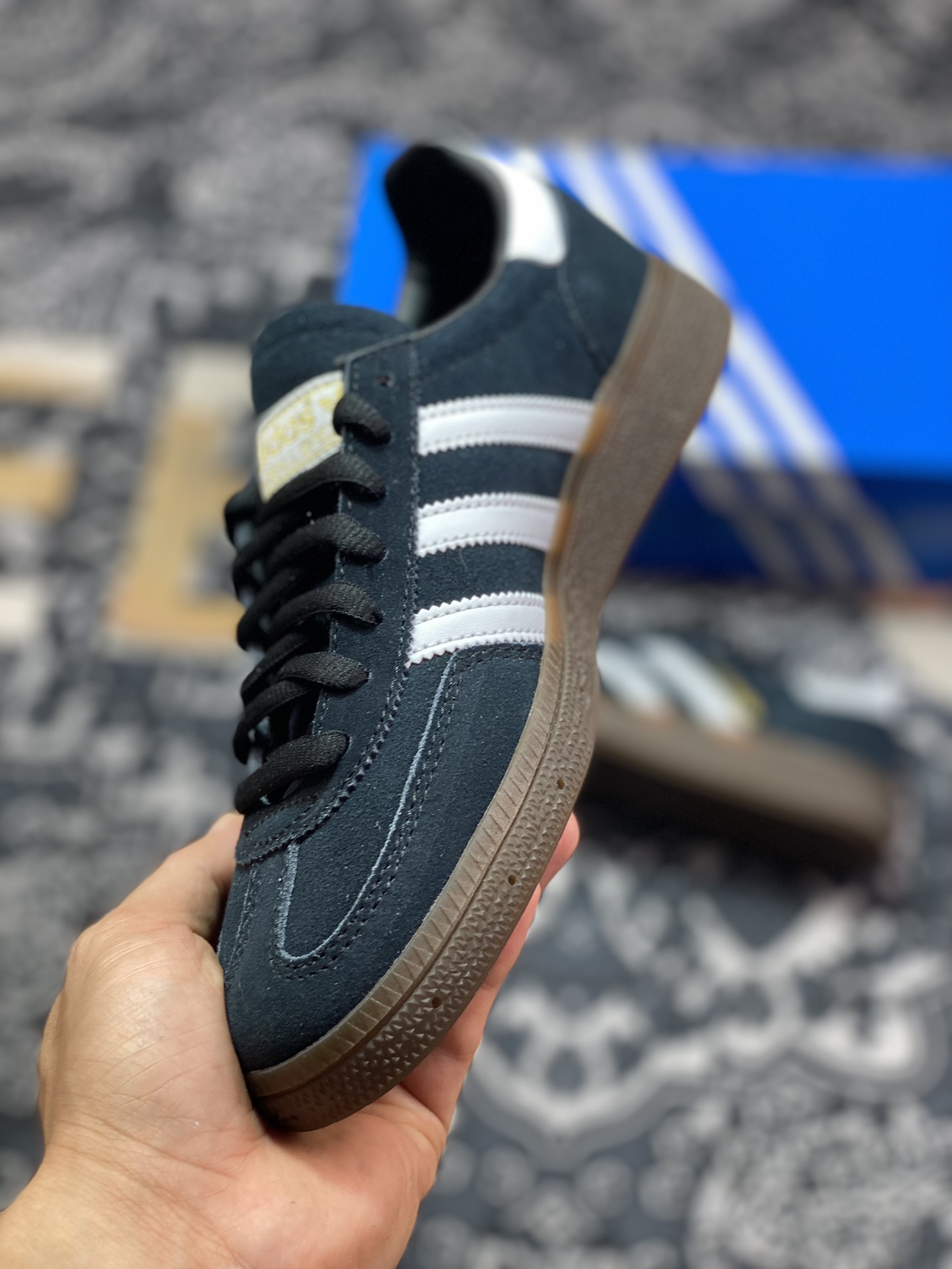 优选 S2 adidas originals Samba Handball Spezial 黑白 DB3021