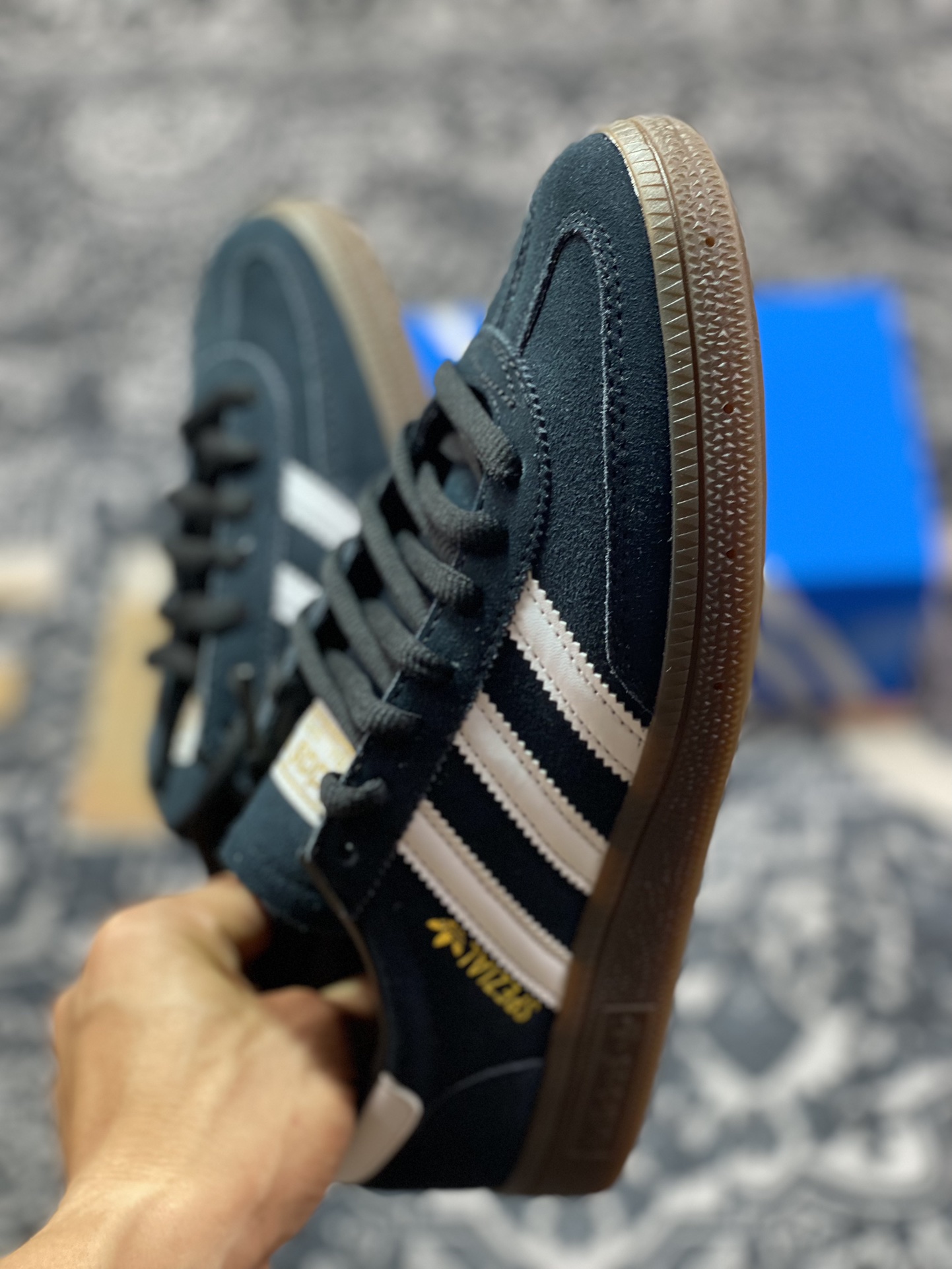 优选 S2 adidas originals Samba Handball Spezial 黑白 DB3021