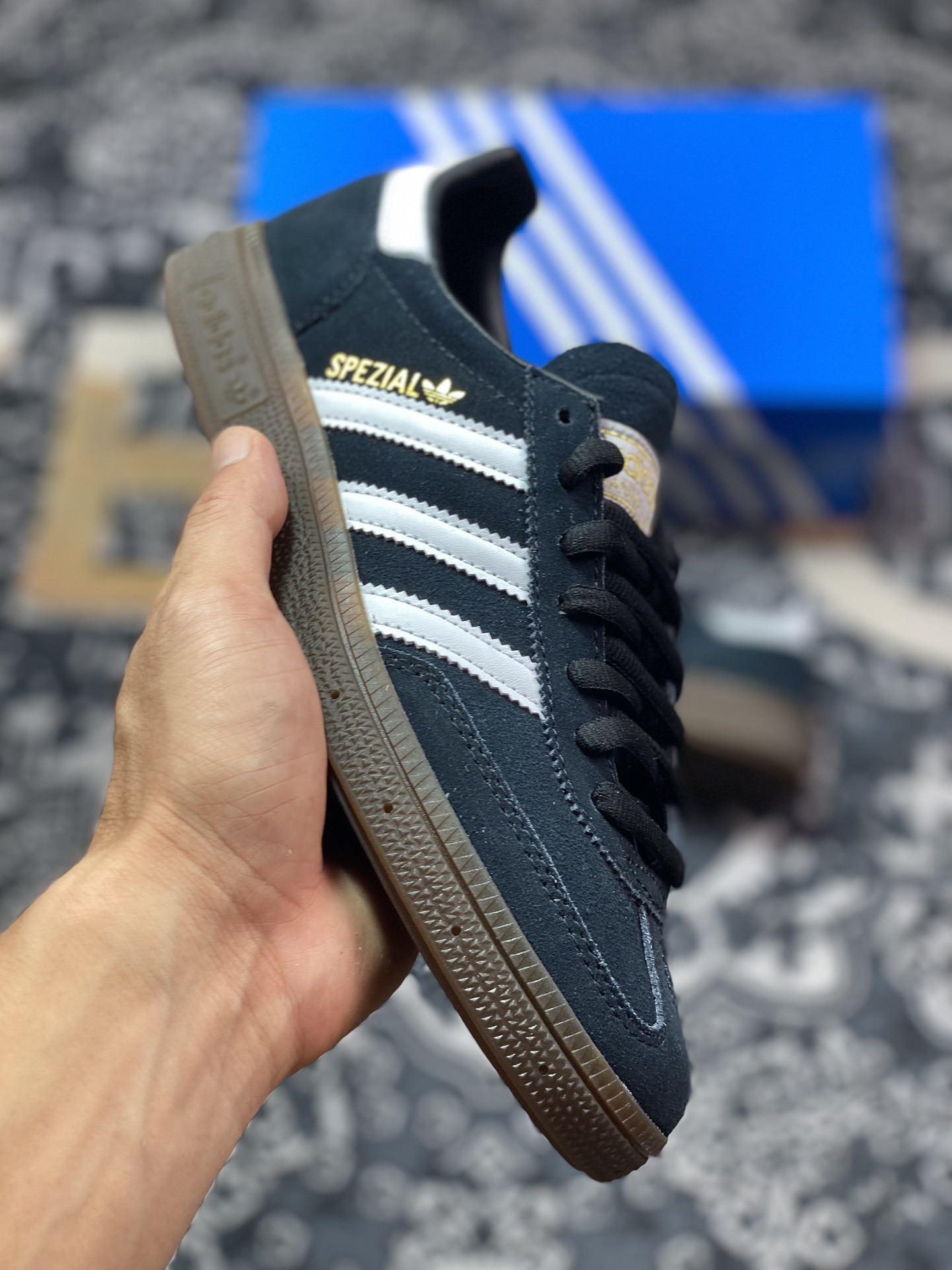 优选 S2 adidas originals Samba Handball Spezial 黑白 DB3021