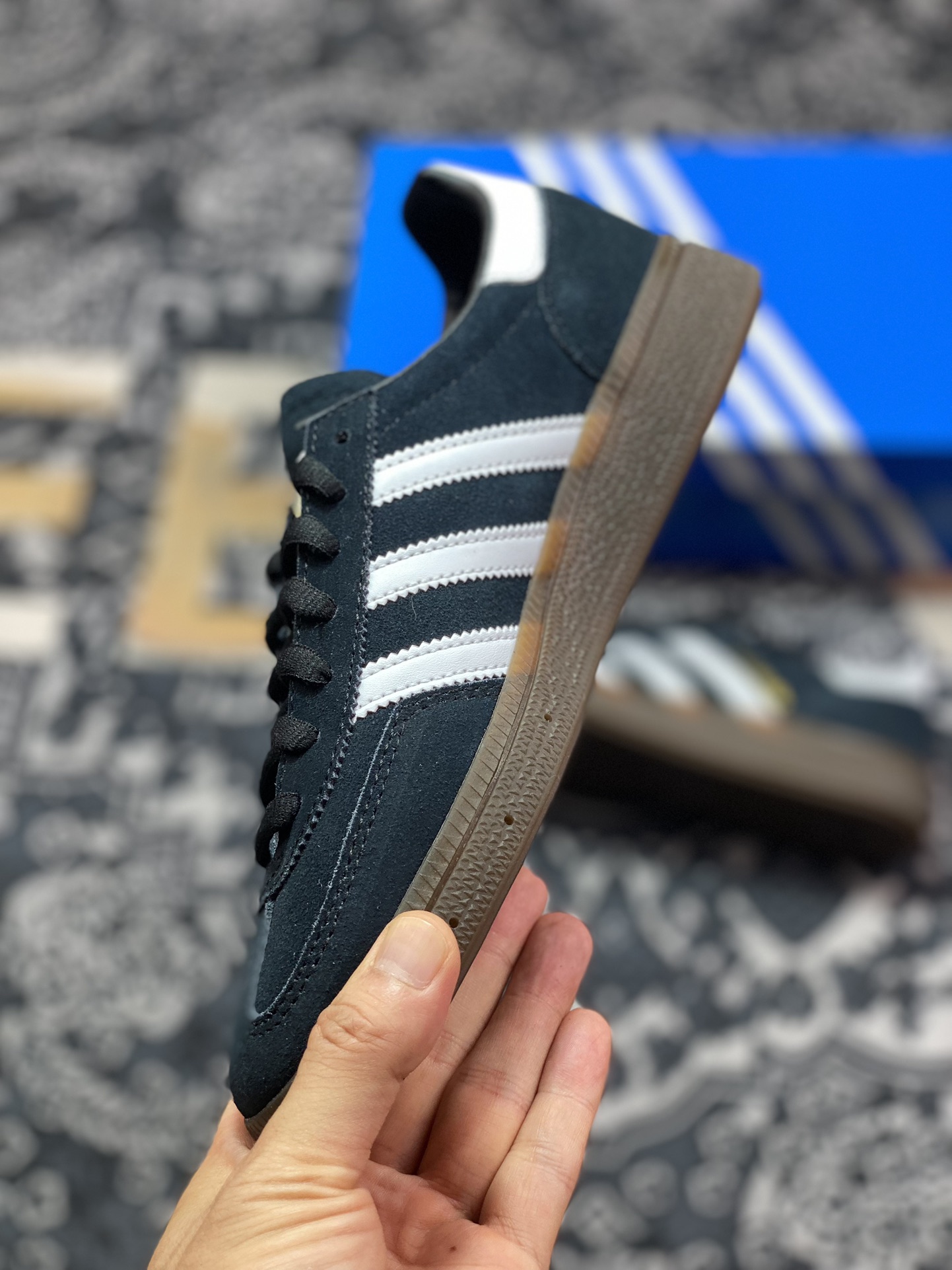 优选 S2 adidas originals Samba Handball Spezial 黑白 DB3021