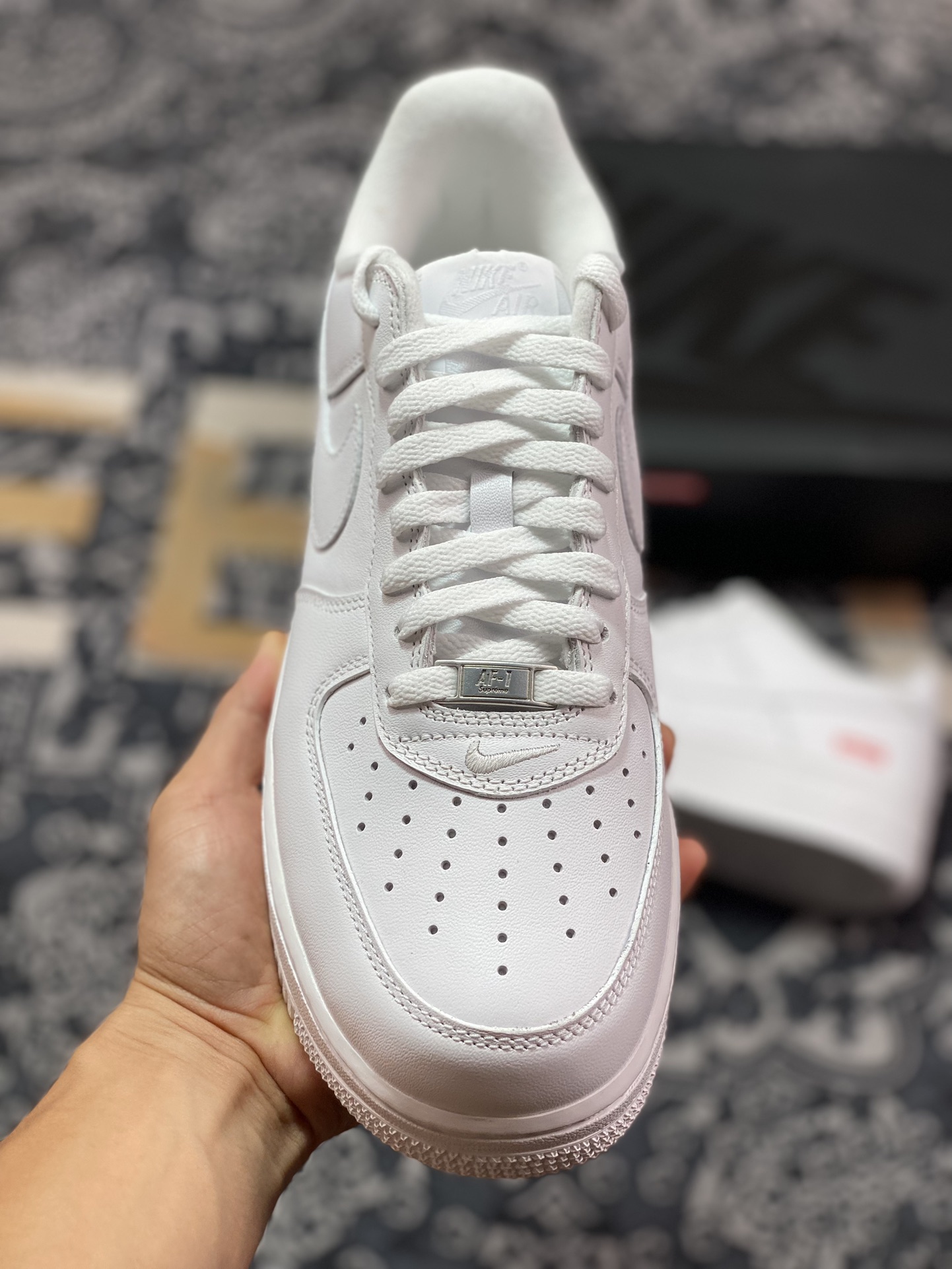 优选 专柜订单Air Force 1 Low Supreme联名 CU9225-100