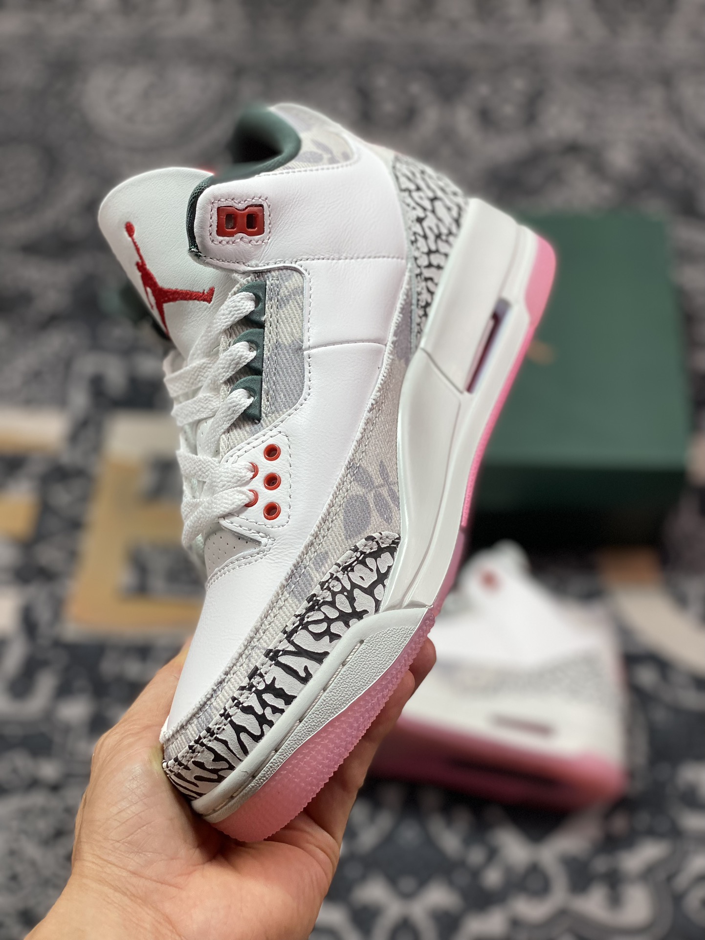 F版 Air Jordan 3 Retro ”Wings” AJ3 乔3花卉 HM6993-100