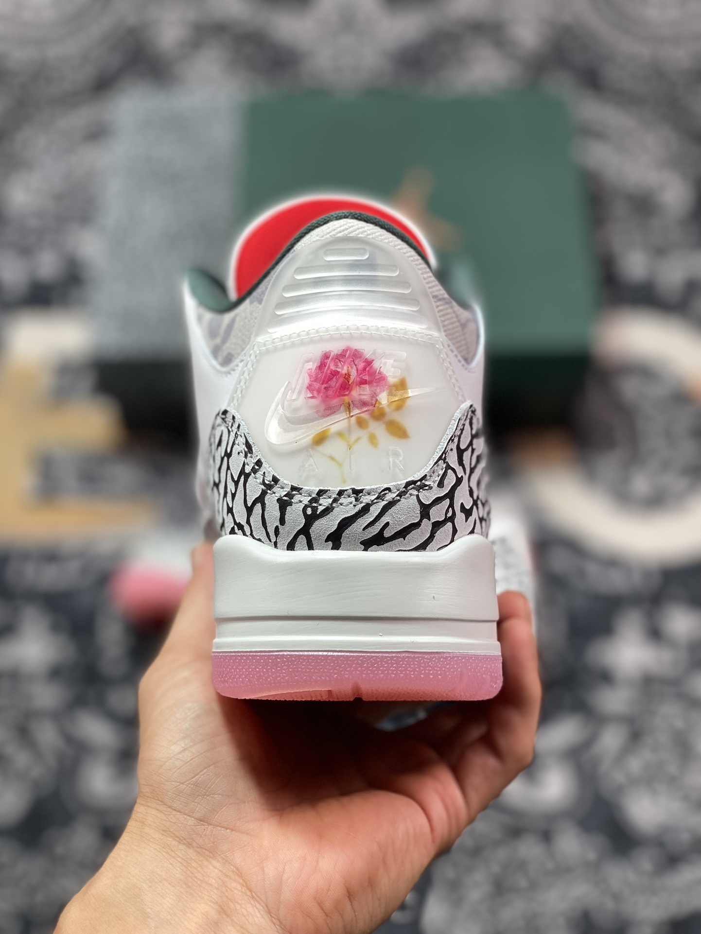 F版 Air Jordan 3 Retro ”Wings” AJ3 乔3花卉 HM6993-100