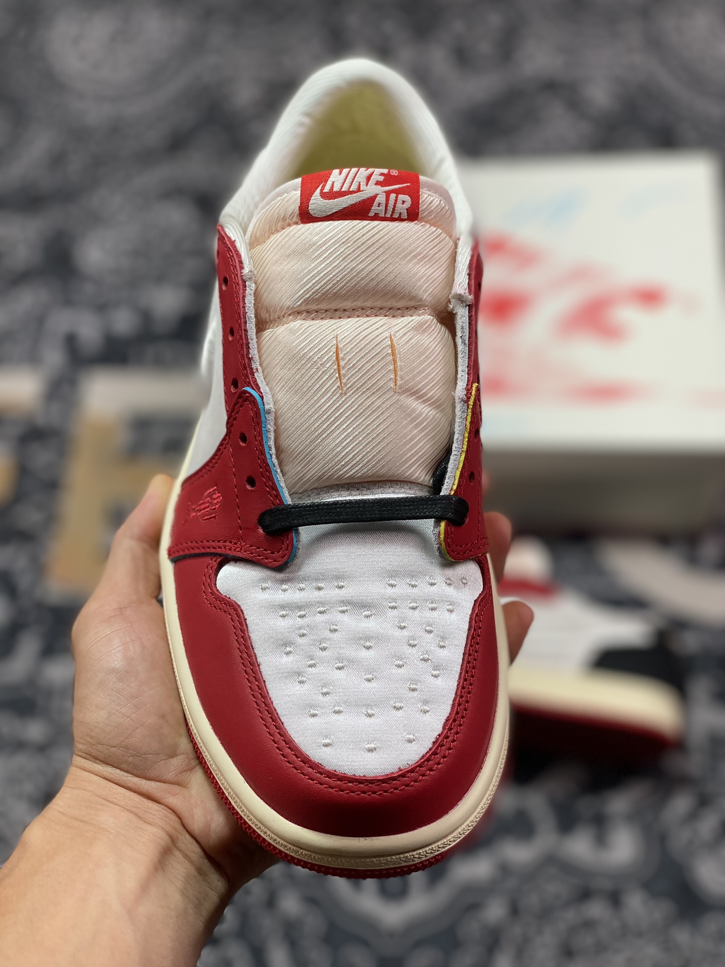 0 优选 New Xc Trophy Room x Air Jordan 1 Low OG AJ1乔1低帮文化篮球鞋 HV6157-100