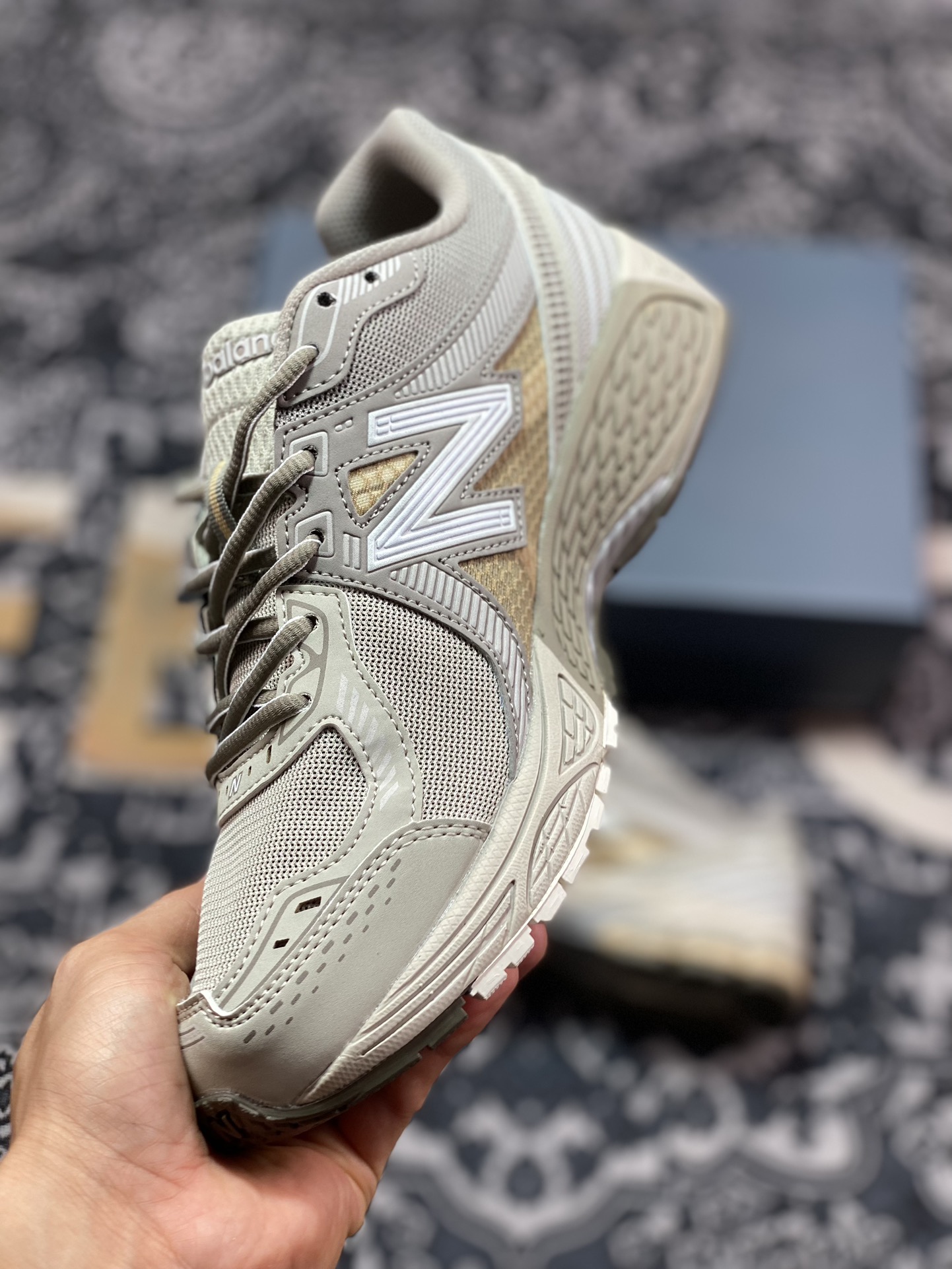 New Balance NB 860V2 防滑耐磨低帮跑步鞋 ML860KS2