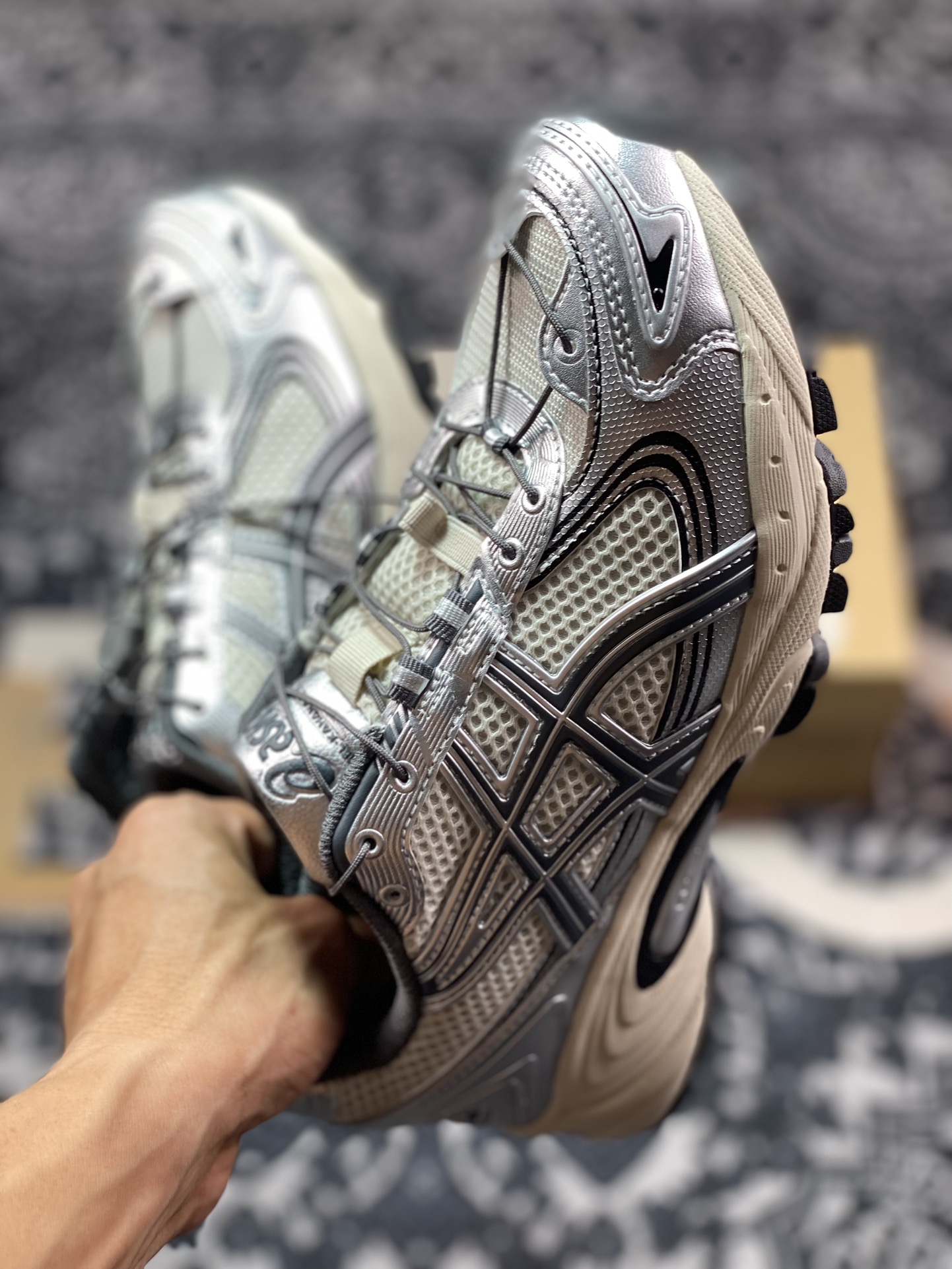 Asics 亚瑟士 GEL-Kahana TR V4 低帮运动休闲跑步鞋 1203A497-200