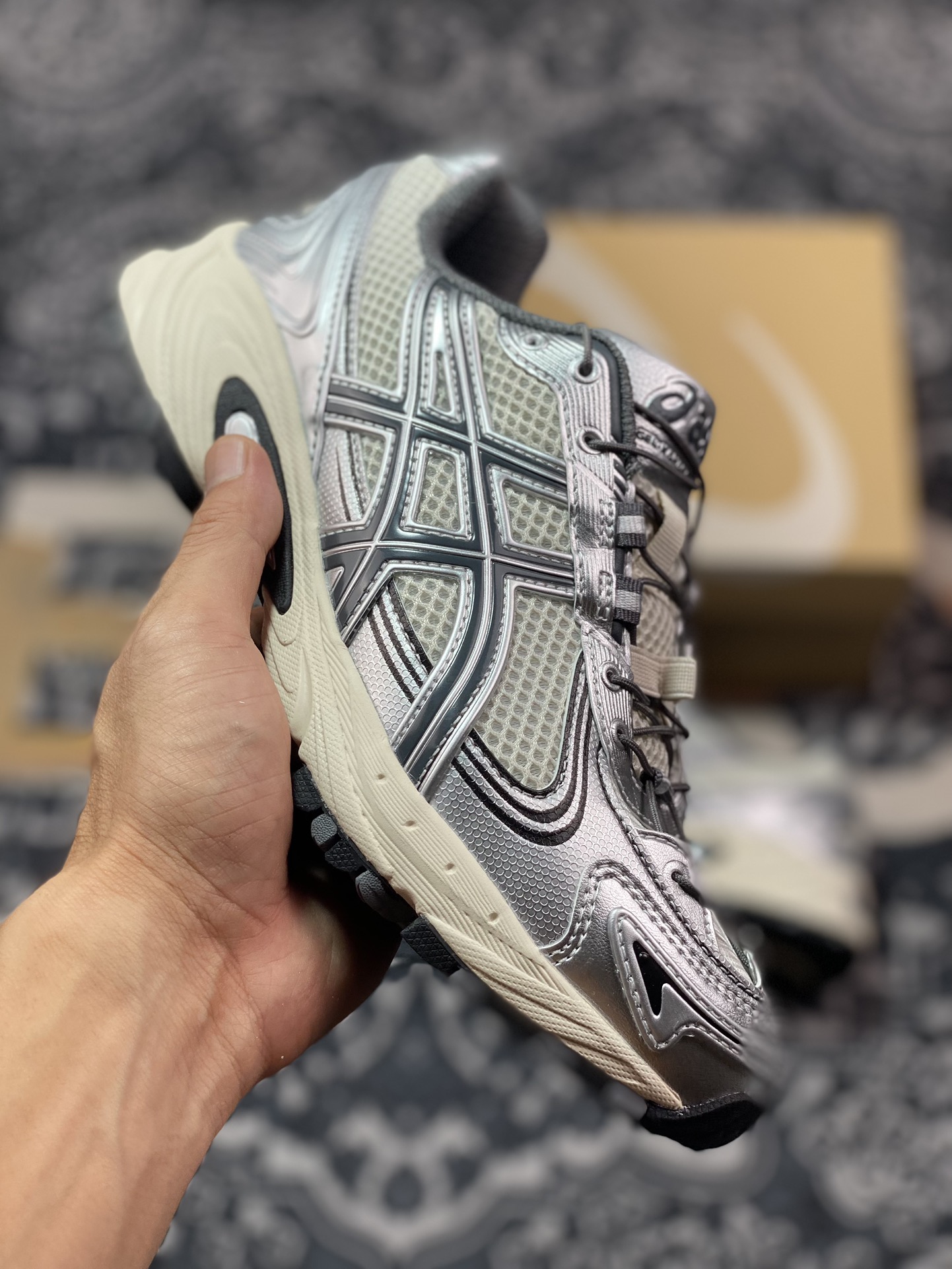 Asics 亚瑟士 GEL-Kahana TR V4 低帮运动休闲跑步鞋 1203A497-200