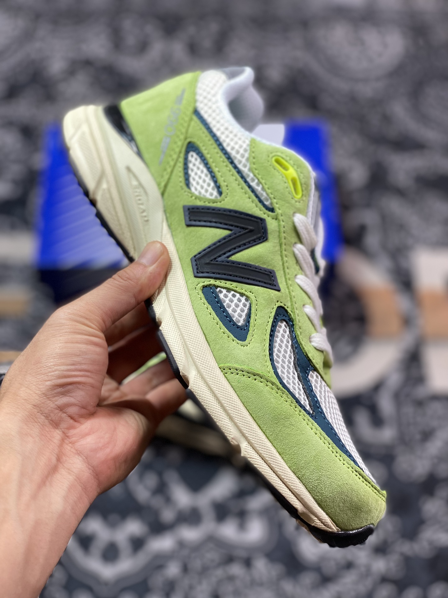 优选 New Balance NB990系列 高端美产复古休闲跑步鞋 U990NB4