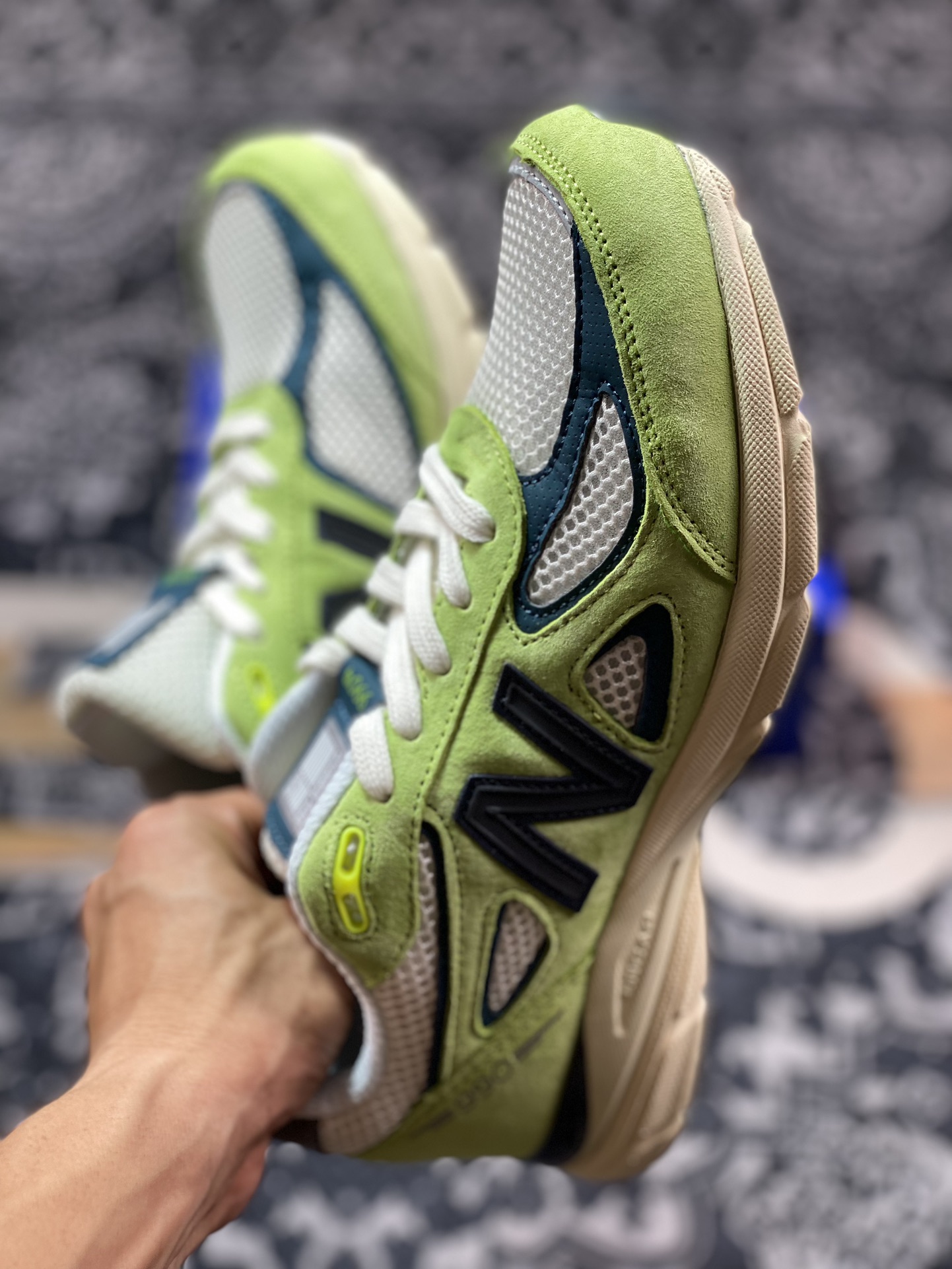 优选 New Balance NB990系列 高端美产复古休闲跑步鞋 U990NB4