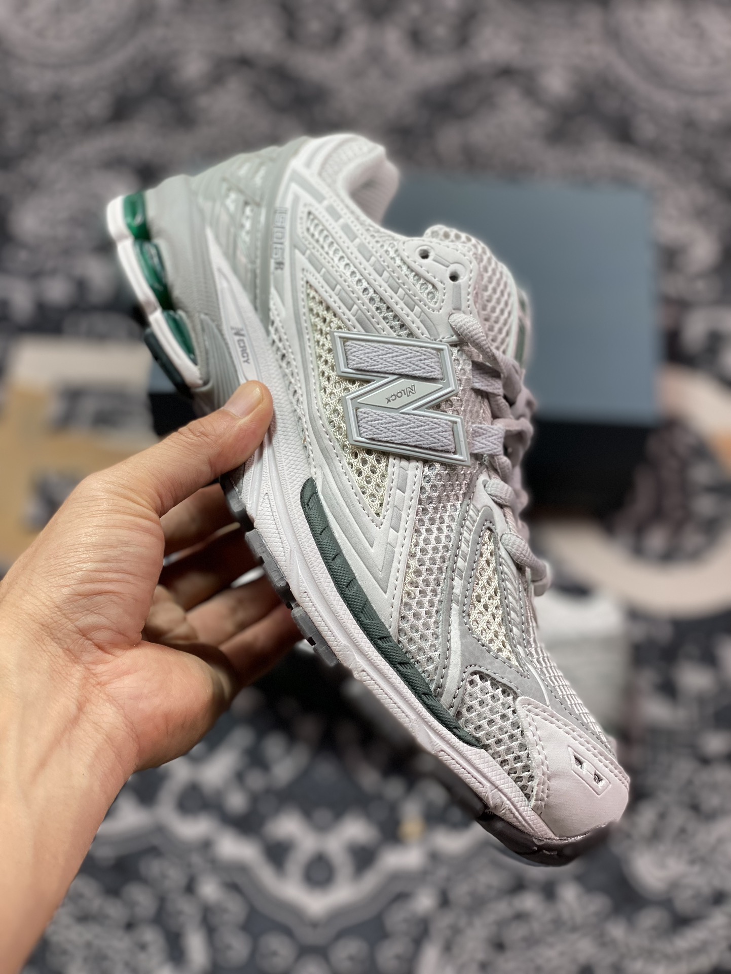 NB新百伦New Balance M1906R”China Smu”系列低帮复古慢跑鞋“格雷灰白绿”M1906RGP