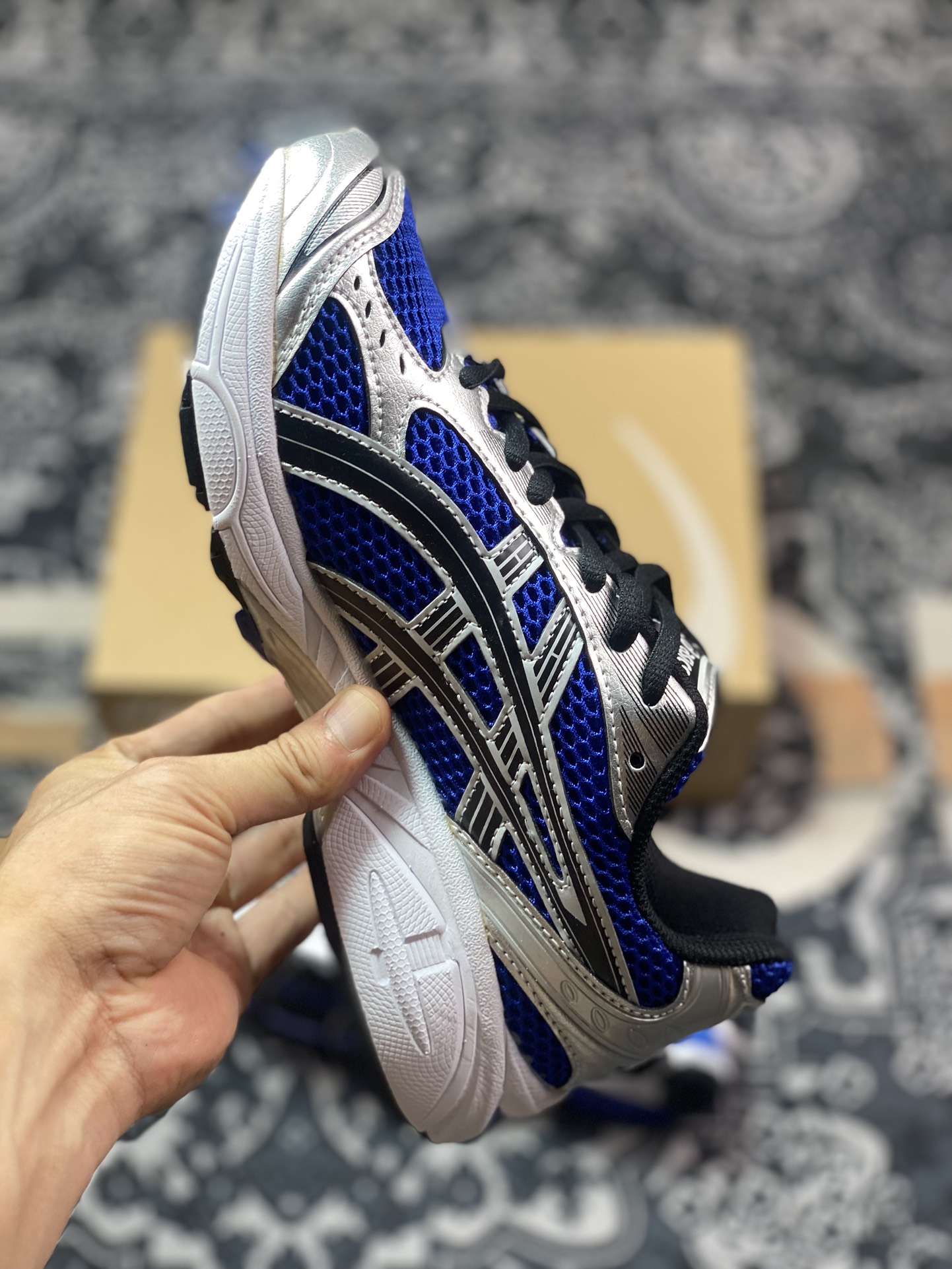 Asics 亚瑟士 GEL-Kayano 14 低帮运动休闲跑步鞋 1201A019-401