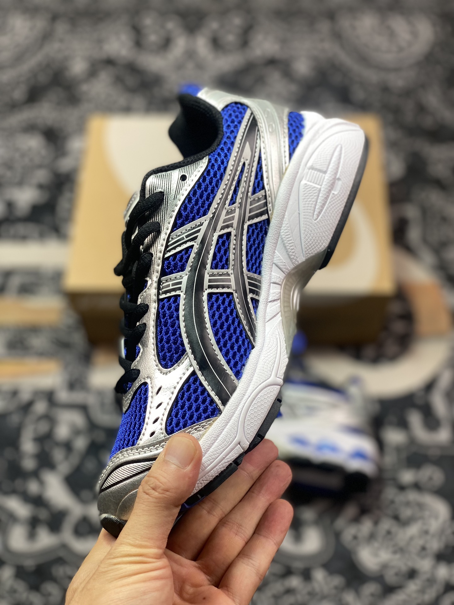 Asics 亚瑟士 GEL-Kayano 14 低帮运动休闲跑步鞋 1201A019-401