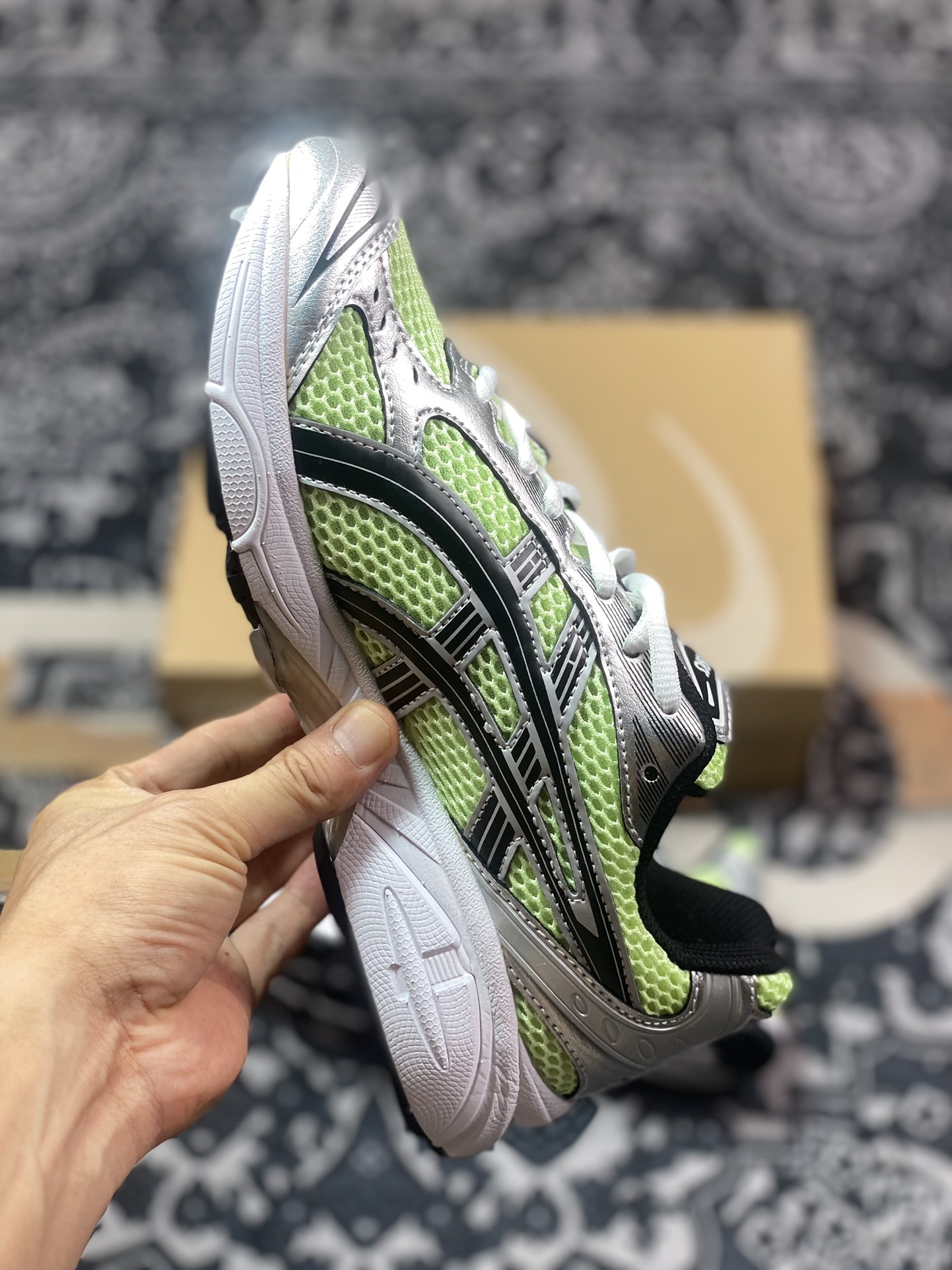 Asics 亚瑟士 GEL-Kayano 14 低帮运动休闲跑步鞋 1201A019-751