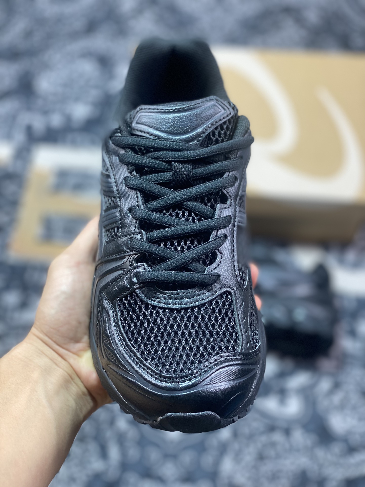 Asics 亚瑟士 GEL-Kayano 14 低帮运动休闲跑步鞋 1201A019-001