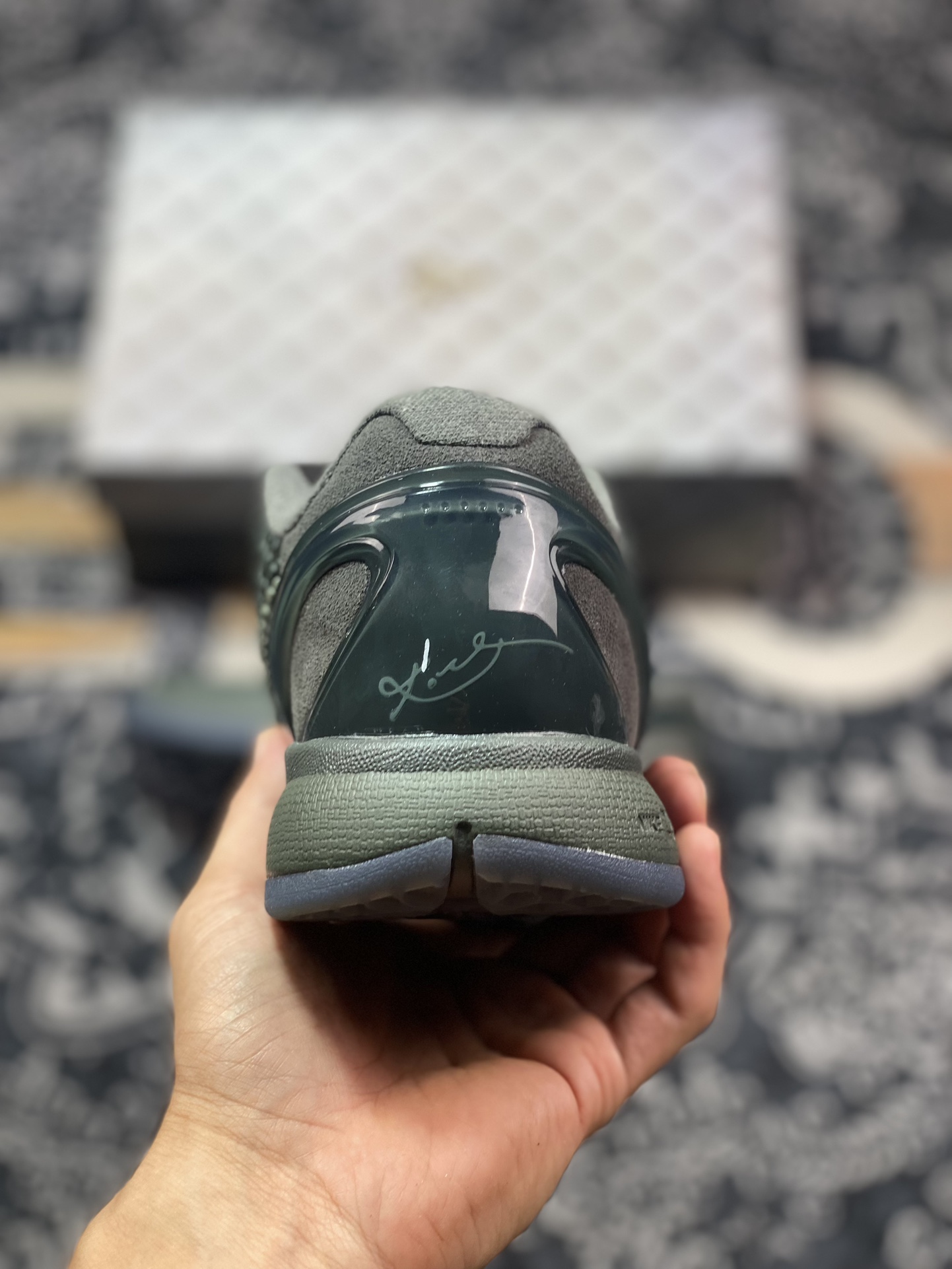 优选 原装级别NKE Zoom Kobe 6 Protro 科比六代 FTB 深灰 869457-007