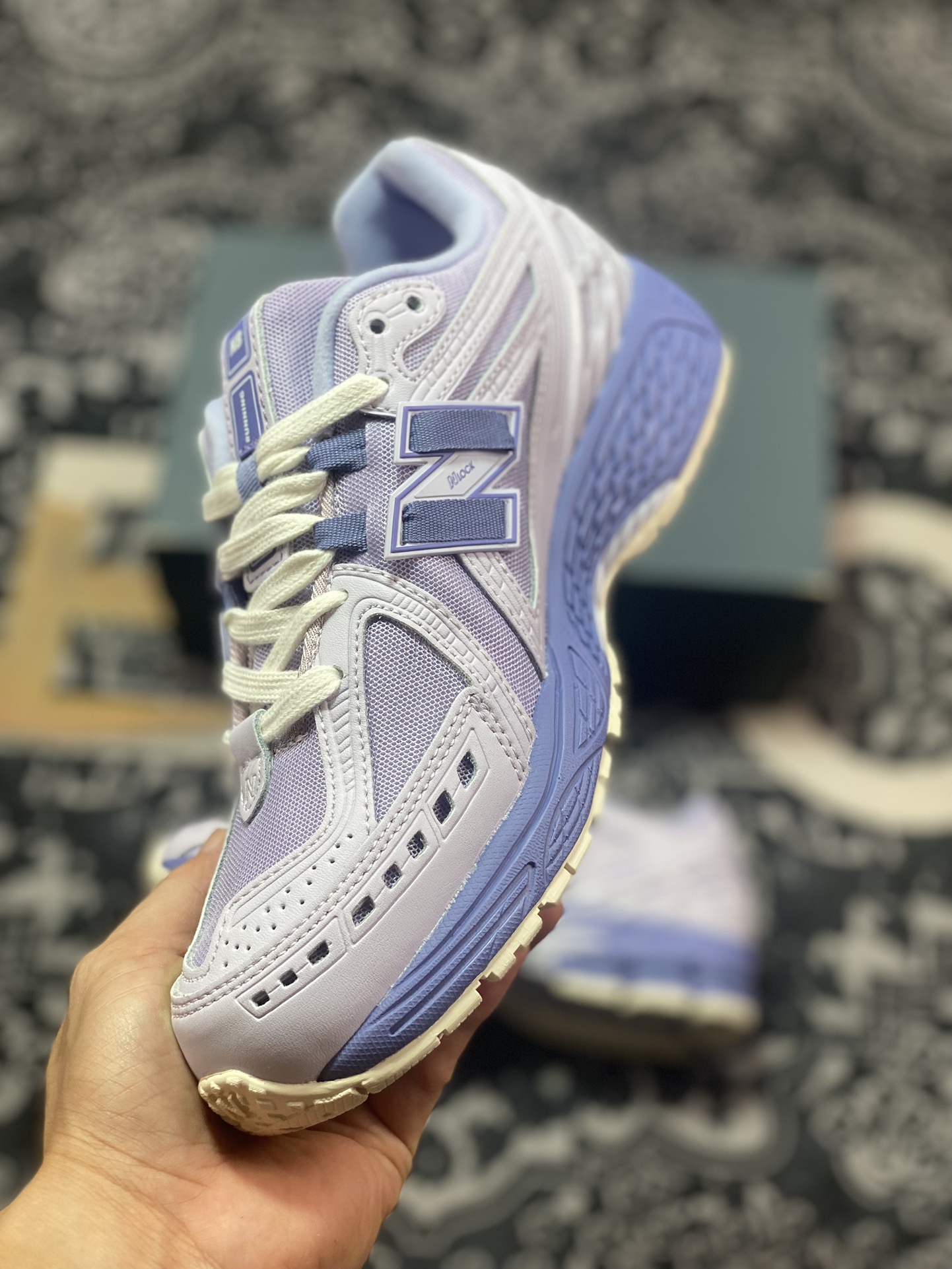 NB新百伦New Balance M1906R”Pastel Pack”系列低帮复古慢跑鞋“薰衣草浅紫”M1906RZV