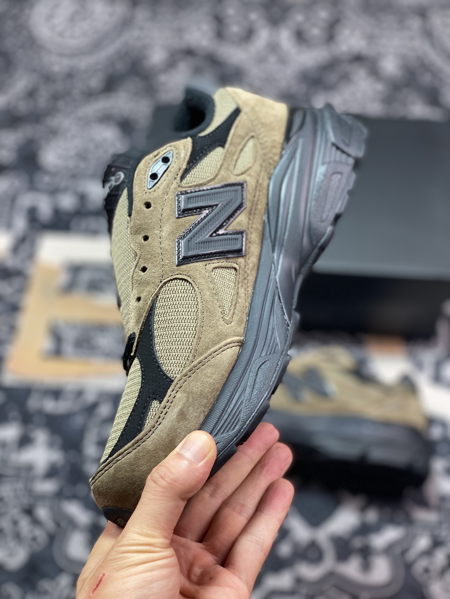 纯原 过验/无法鉴定 总裁纯原版本JJJJound x New Balance 新百伦 990V3系列 M990JJ3 联名款复古休闲跑步鞋