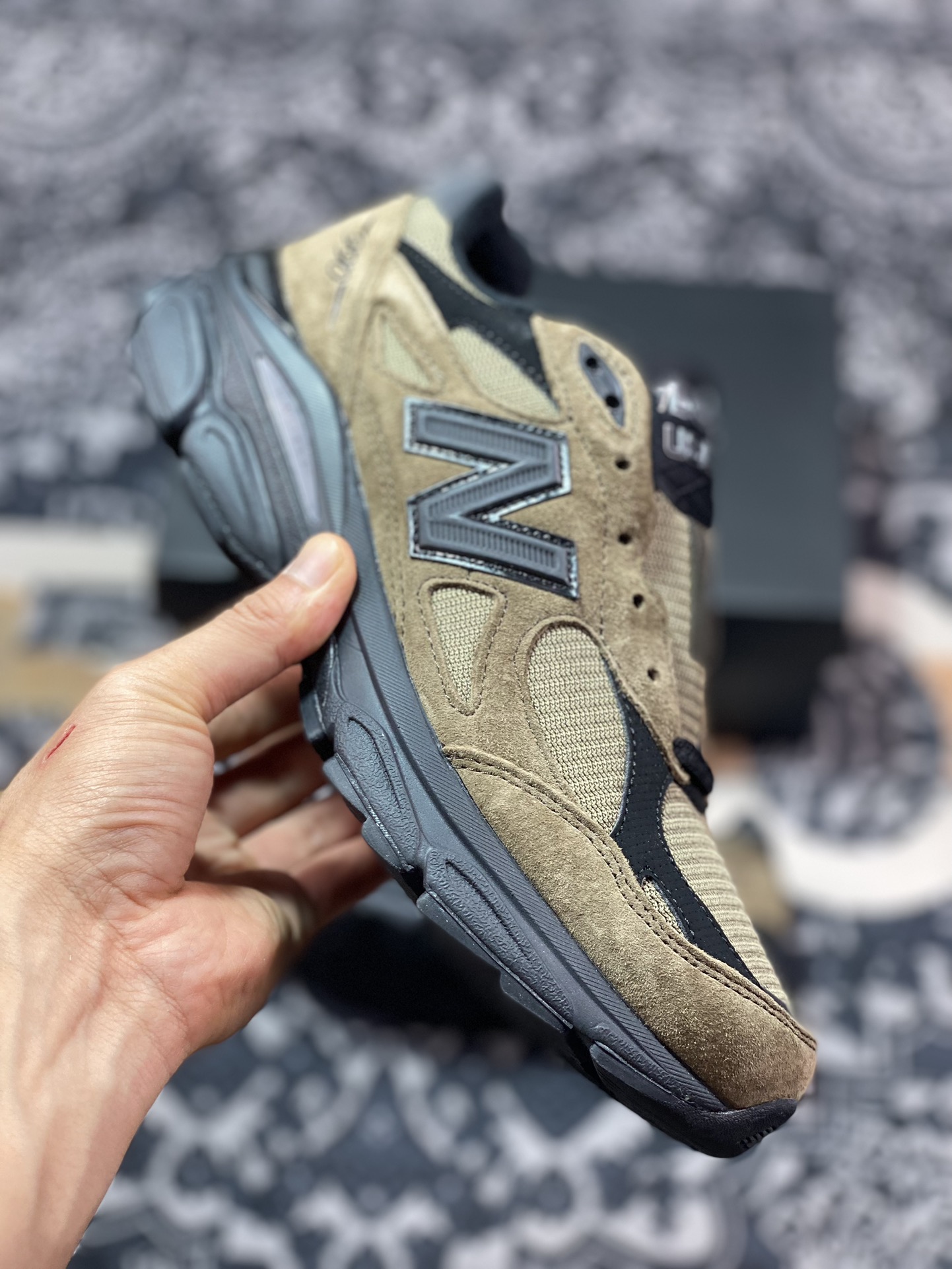 纯原 过验/无法鉴定 总裁纯原版本JJJJound x New Balance 新百伦 990V3系列 M990JJ3 联名款复古休闲跑步鞋