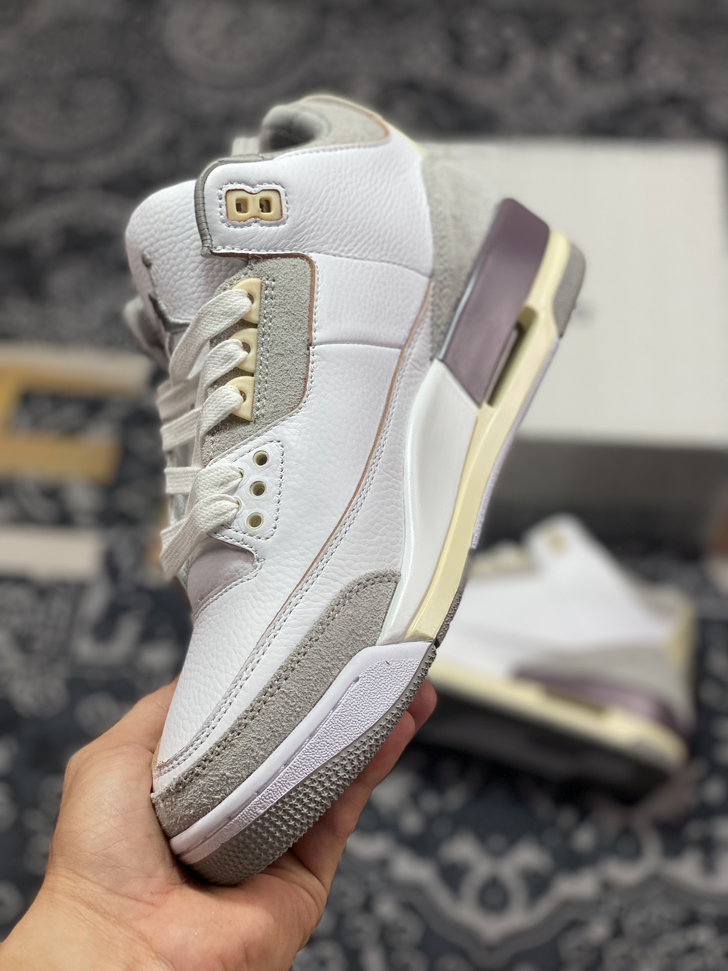 OWF纯原版A Ma Maniére x Air Jordan 3 Retro AJ3乔3 文化篮球鞋 DH3434-110