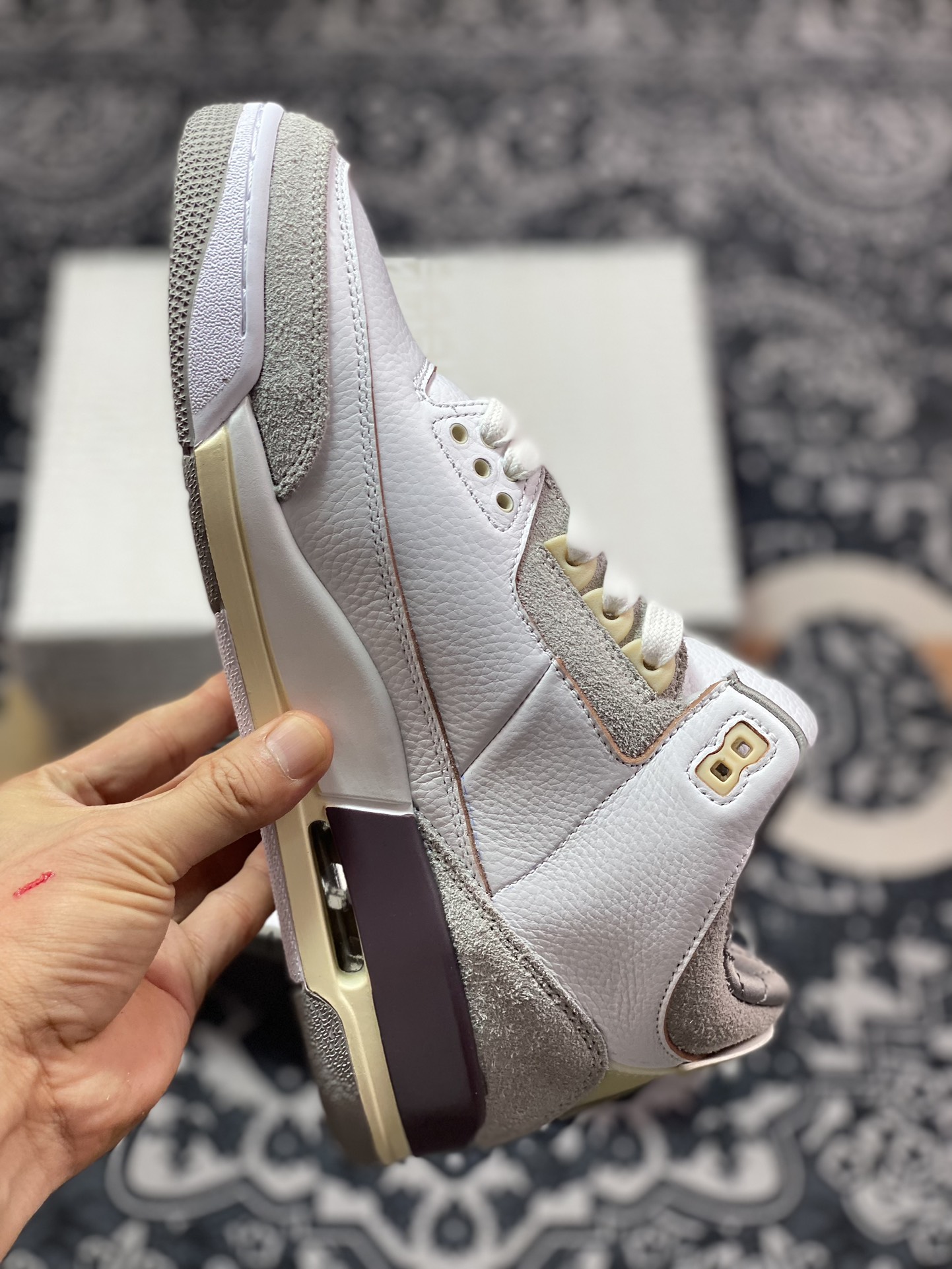 OWF纯原版A Ma Maniére x Air Jordan 3 Retro AJ3乔3 文化篮球鞋 DH3434-110