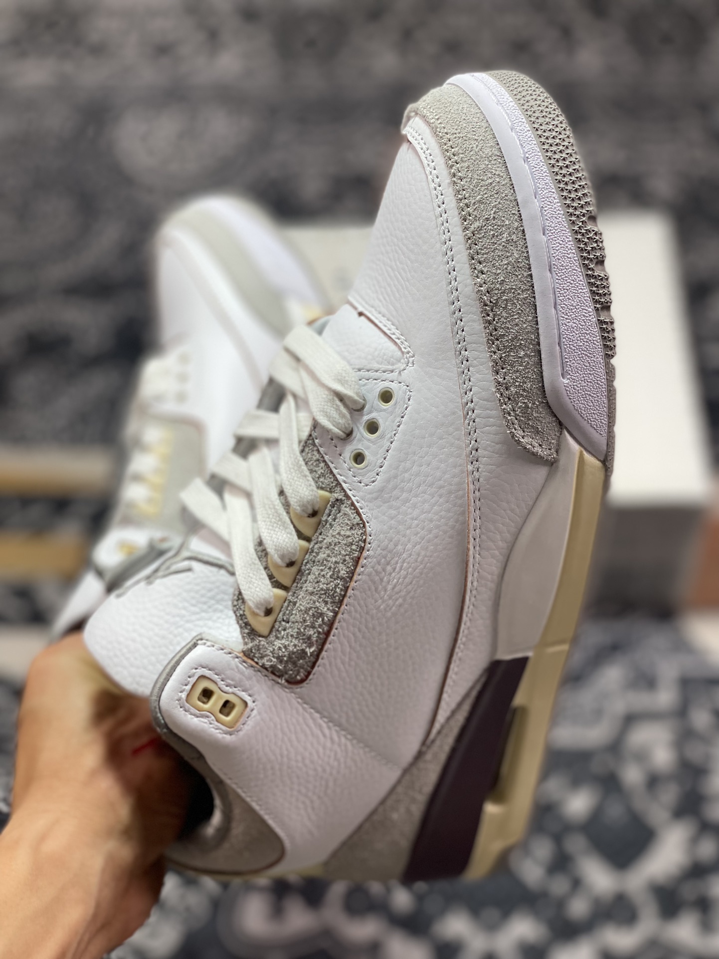 OWF纯原版A Ma Maniére x Air Jordan 3 Retro AJ3乔3 文化篮球鞋 DH3434-110