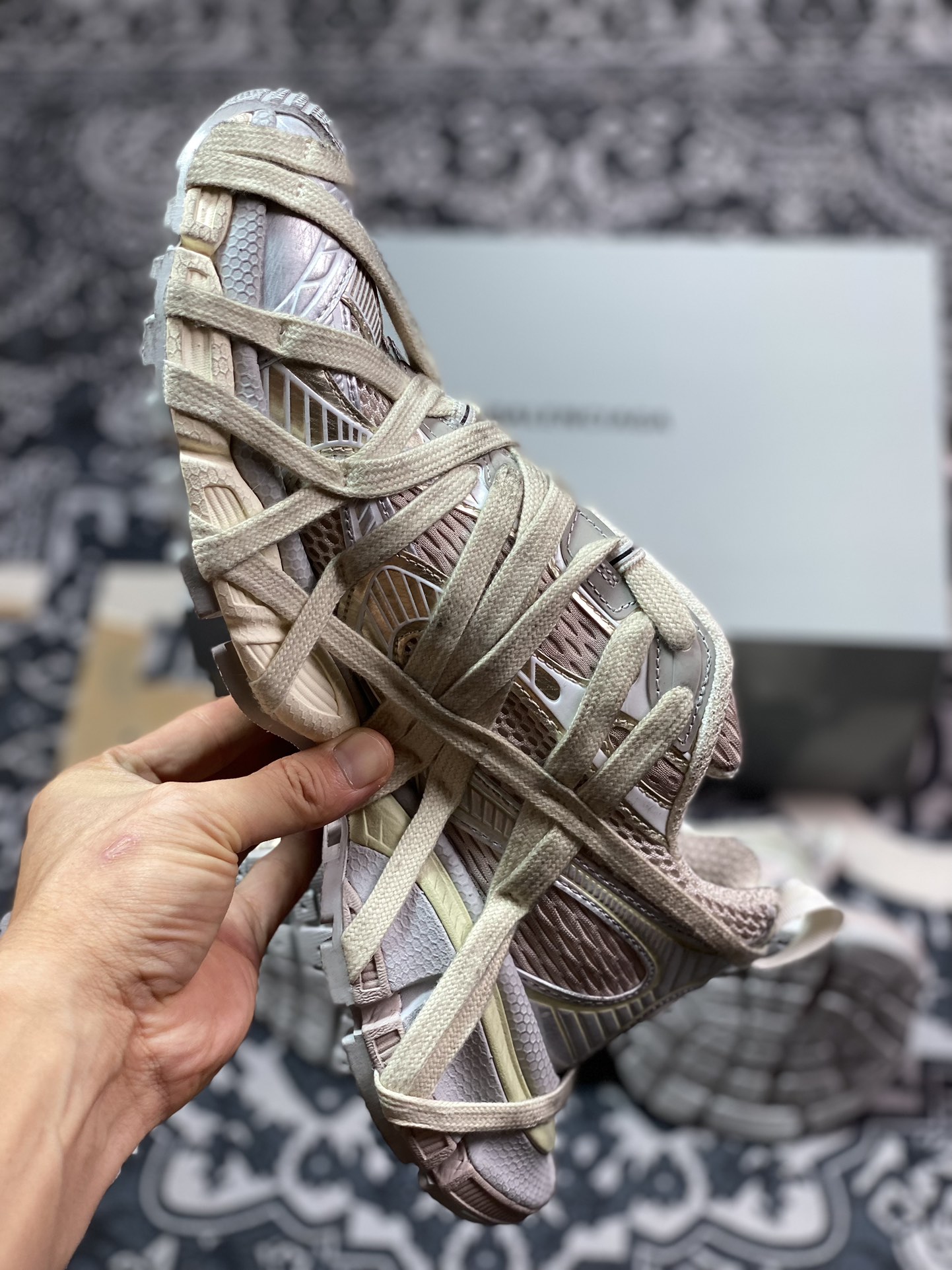 Balenciaga 巴黎世家 绑带Balenciaga Sneaker Te s.Gomma 纯原版本