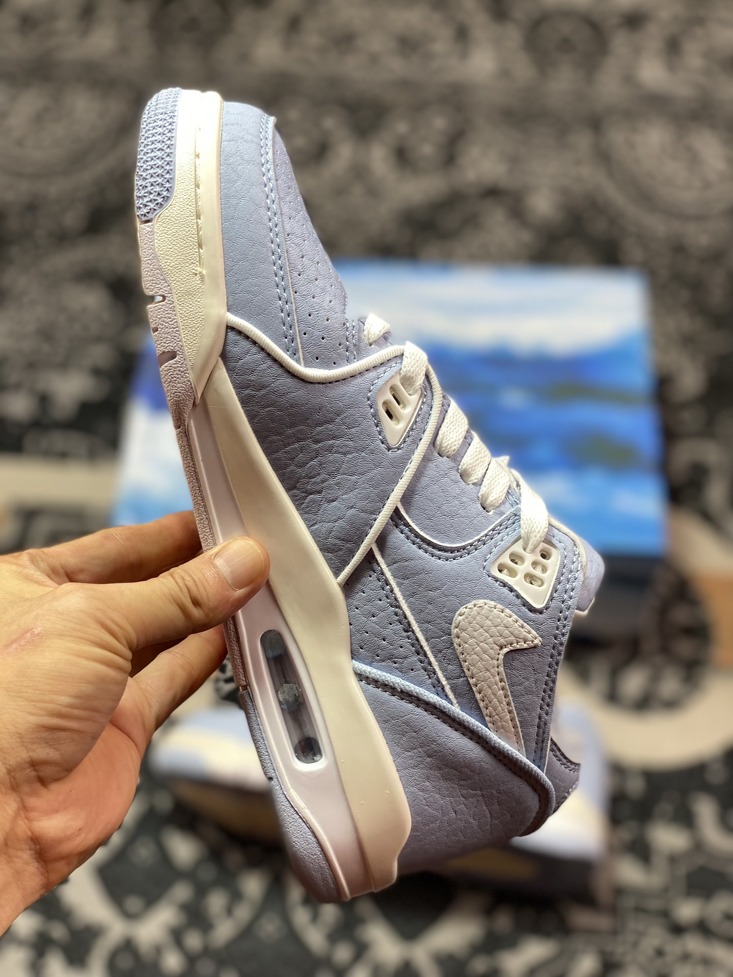 Nike Air Flight 89 Low”Sky Blue”飞行兄弟89系列矮帮篮球鞋“联名天空蓝白”HF6843-400