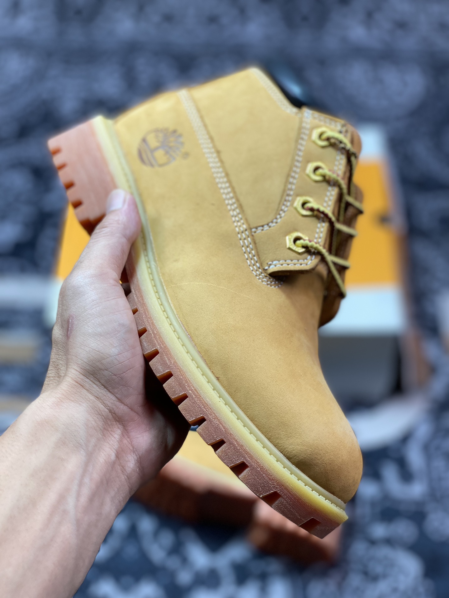 Timberland 天伯伦/添柏岚经典款 23061 黄色中邦