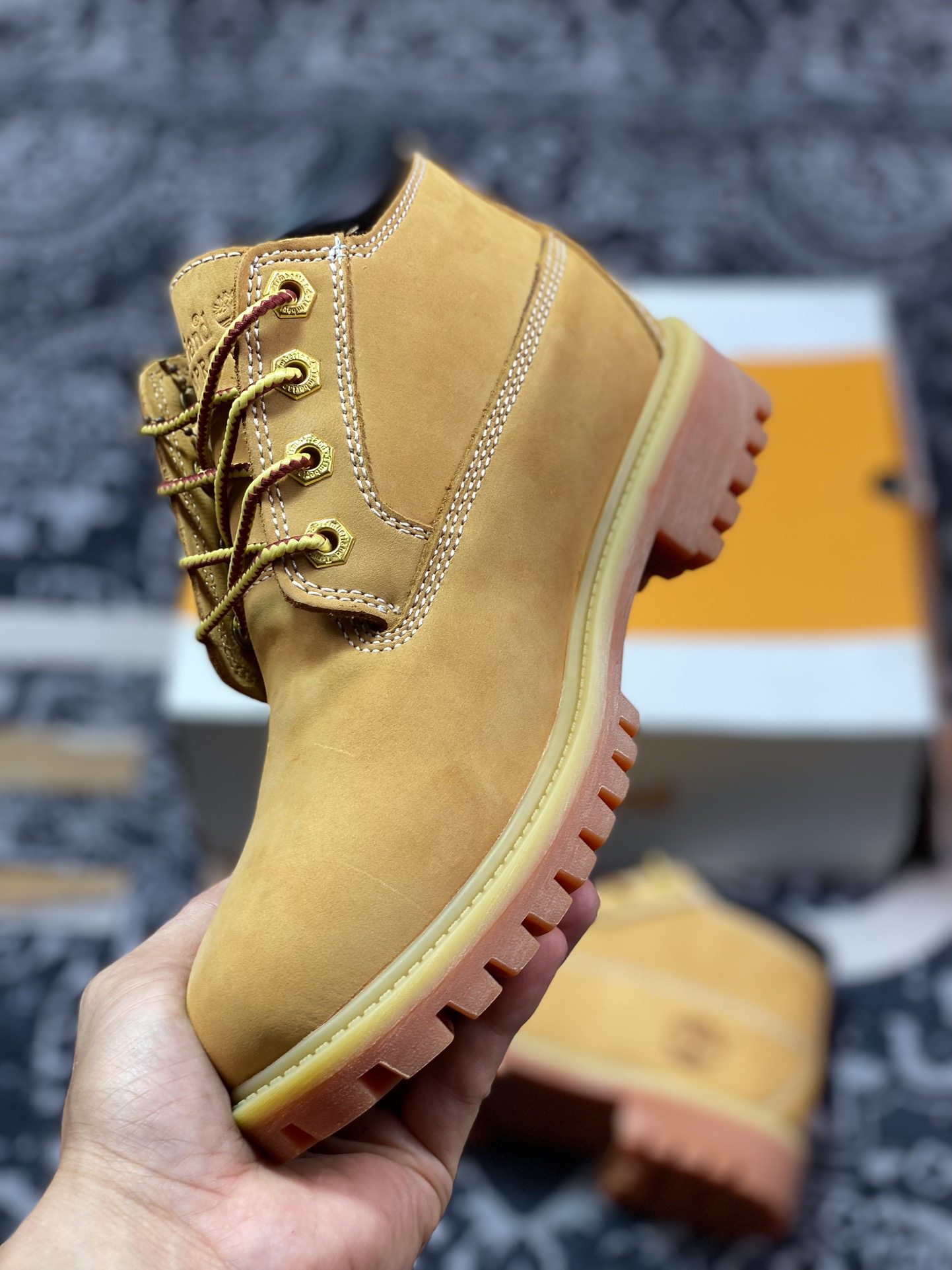 Timberland 天伯伦/添柏岚经典款 23061 黄色中邦