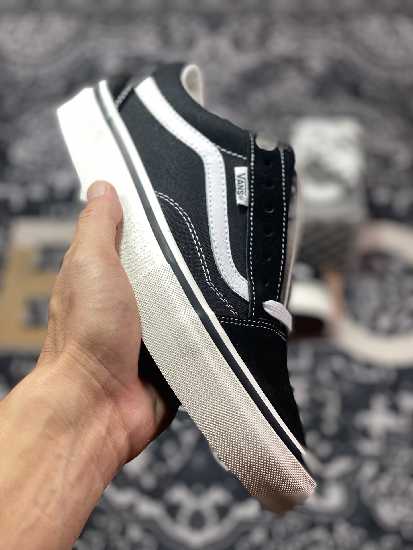 PALACE x Vans Old Skool 休闲时尚低帮硫化帆布鞋 VNOA5KRXBA2