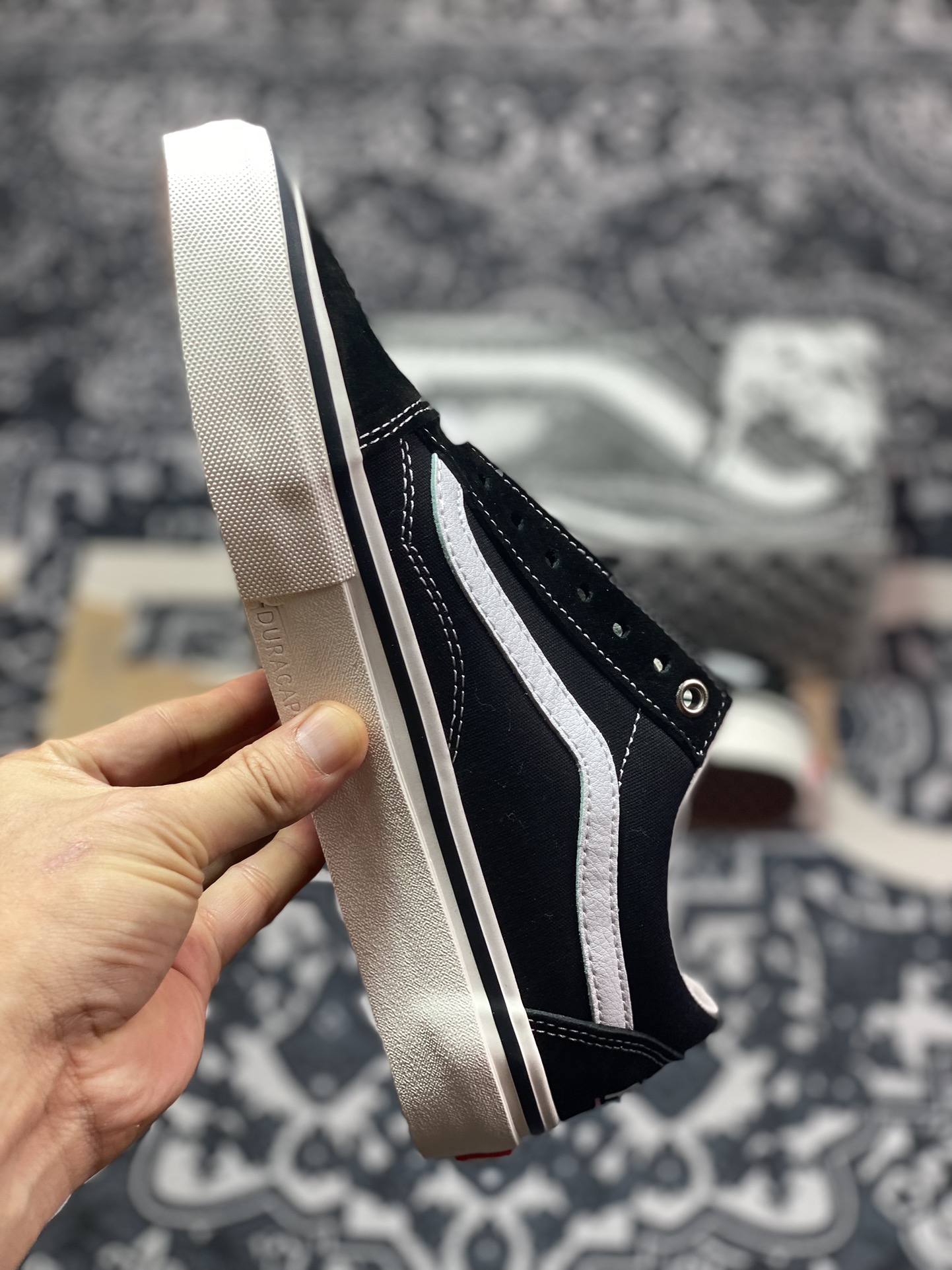 PALACE x Vans Old Skool 休闲时尚低帮硫化帆布鞋 VNOA5KRXBA2