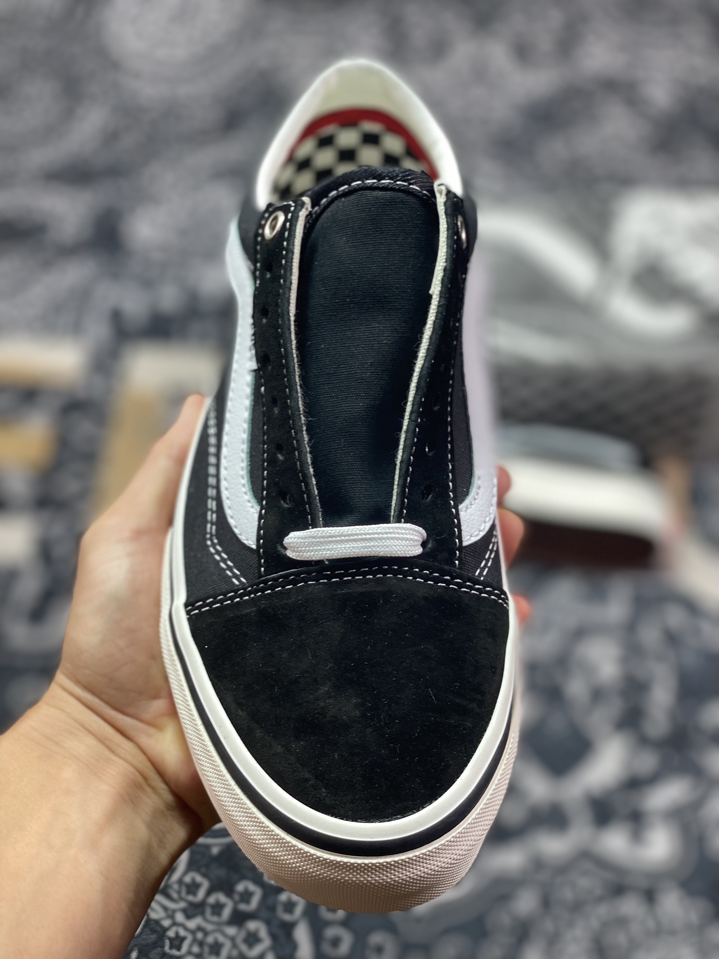 PALACE x Vans Old Skool 休闲时尚低帮硫化帆布鞋 VNOA5KRXBA2