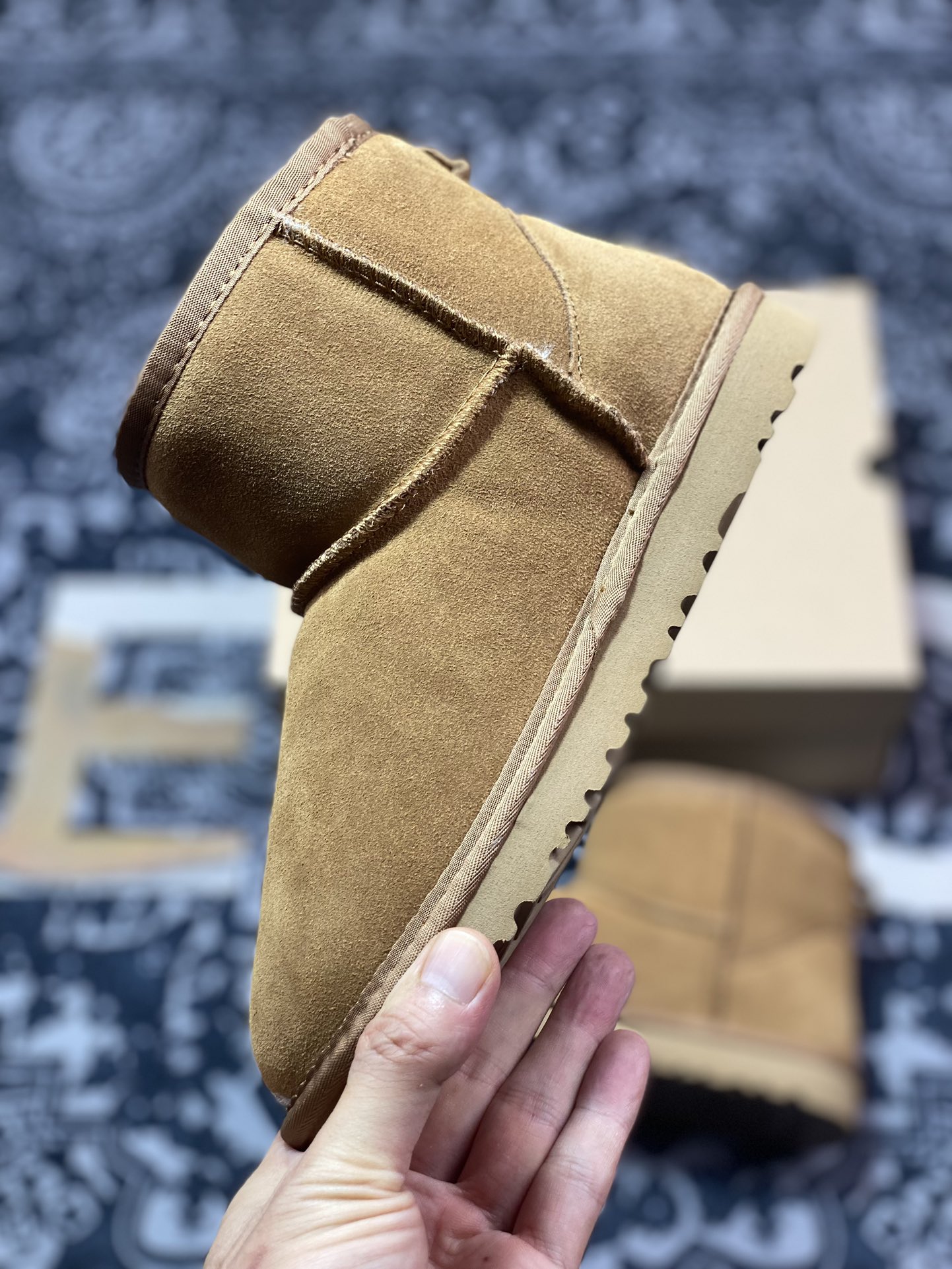 原装级别 新货UGG CLASSIC MINI 官方经典款 羊皮毛一体高品质