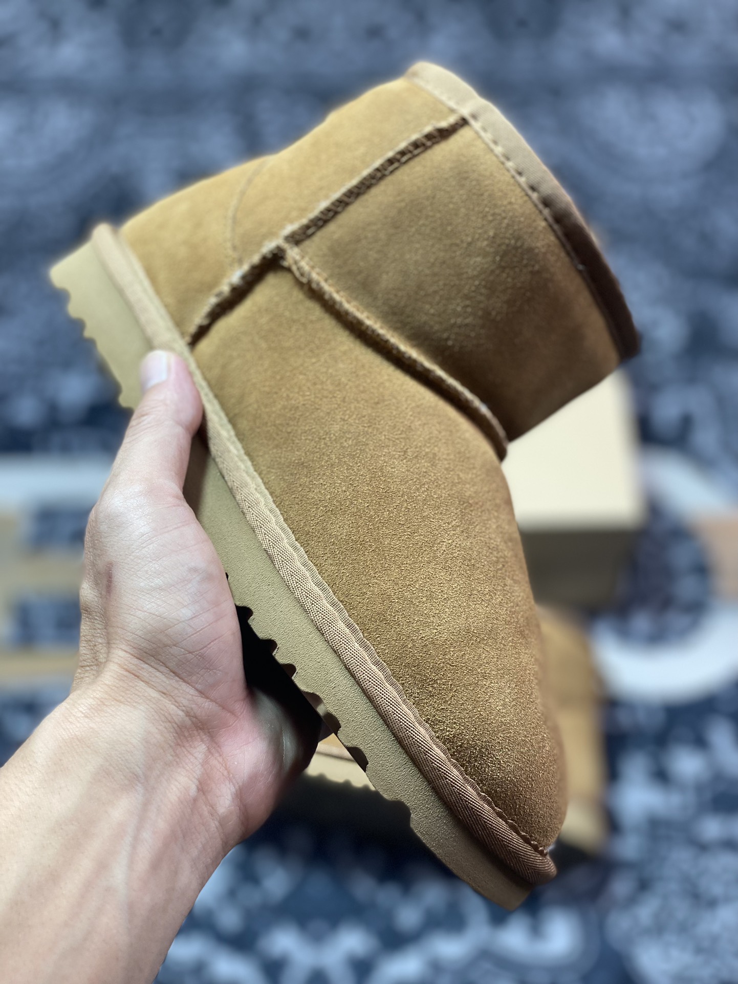 原装级别 新货UGG CLASSIC MINI 官方经典款 羊皮毛一体高品质