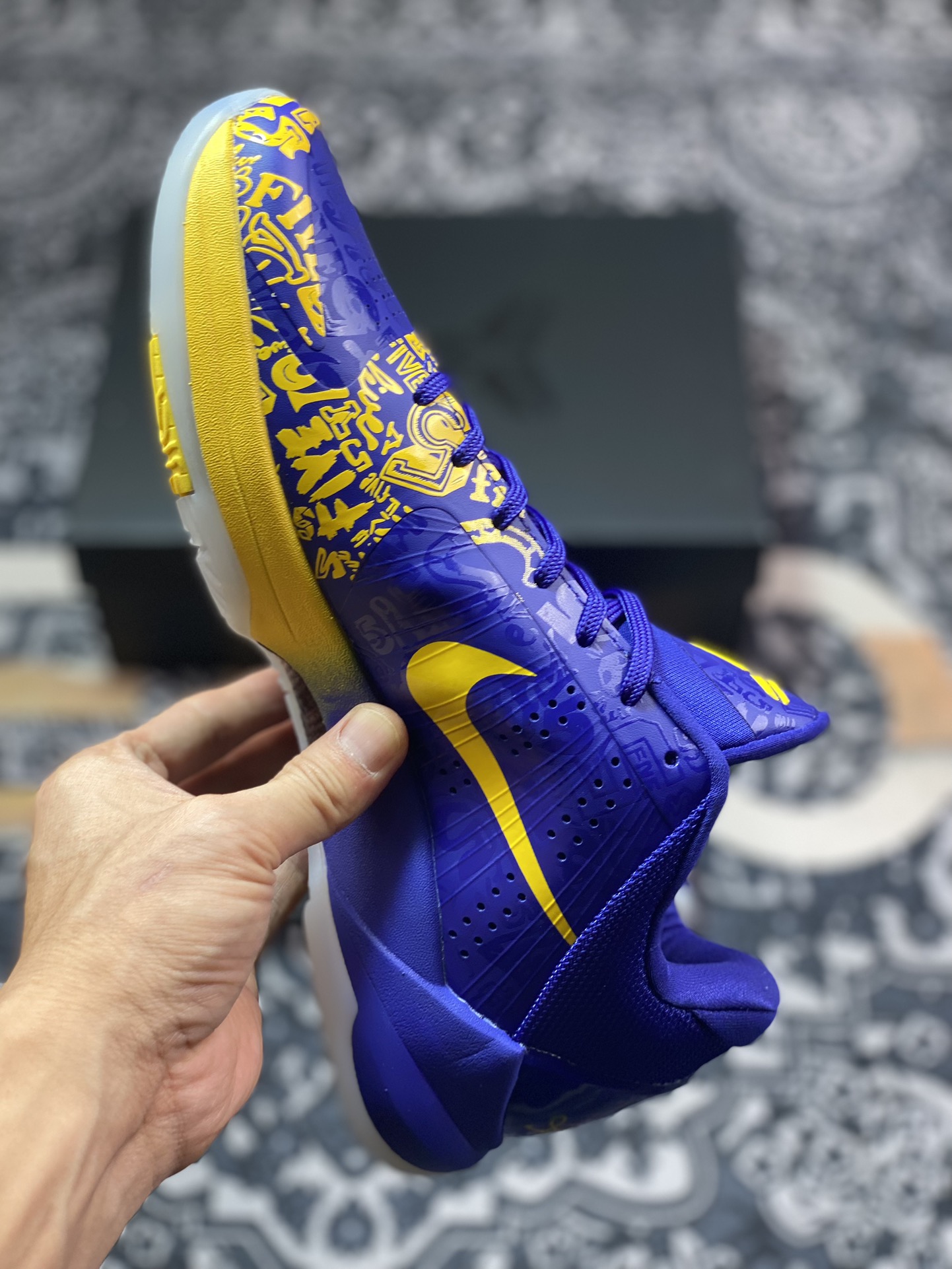 优选 原装级别 纯原Nike Zoom Kobe 5 Protro ”5 Rings” 五冠王 科比5 减震防滑耐磨包裹性支撑 低帮 篮球鞋 CD4991-400