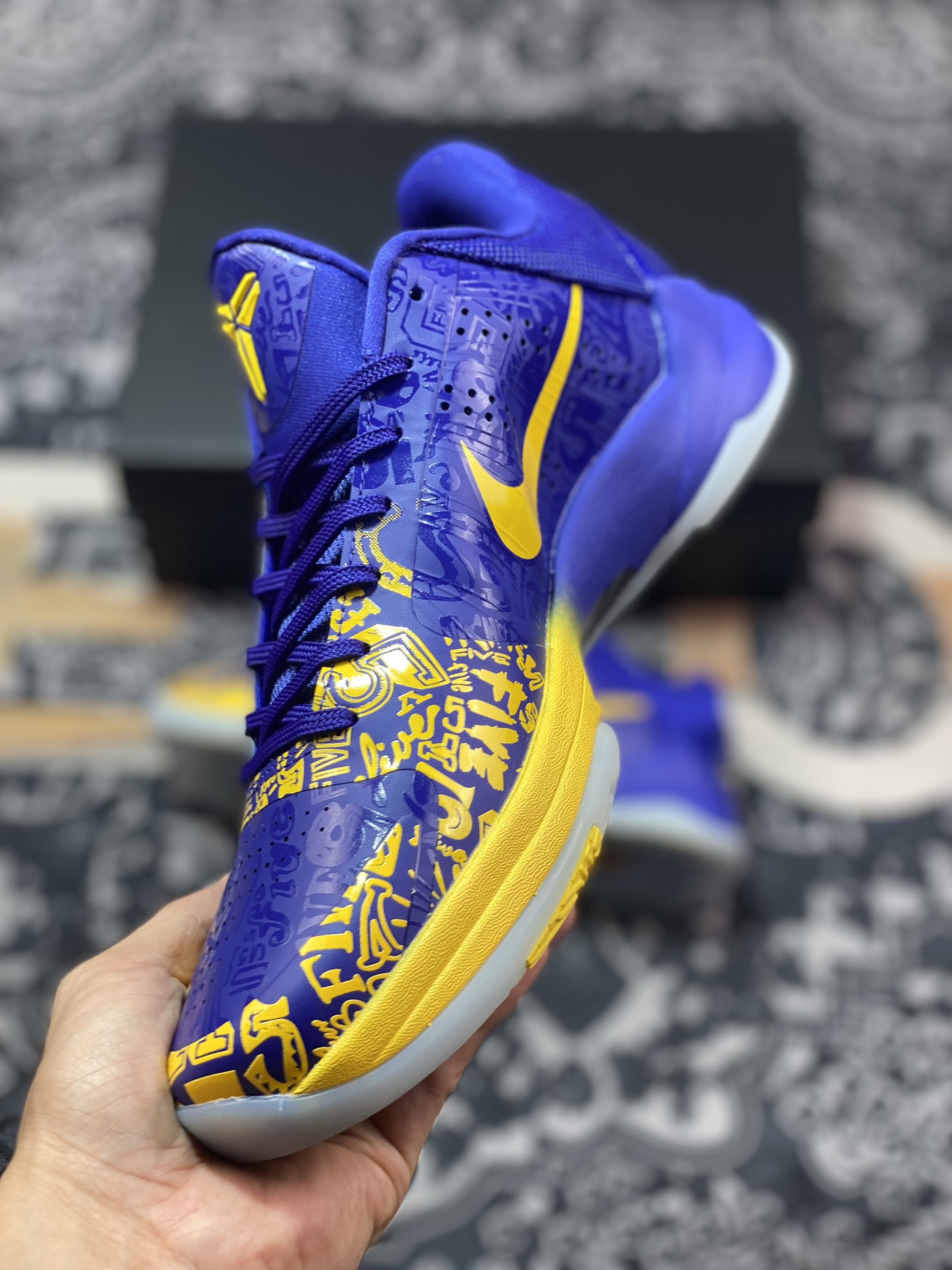 优选 原装级别 纯原Nike Zoom Kobe 5 Protro ”5 Rings” 五冠王 科比5 减震防滑耐磨包裹性支撑 低帮 篮球鞋 CD4991-400